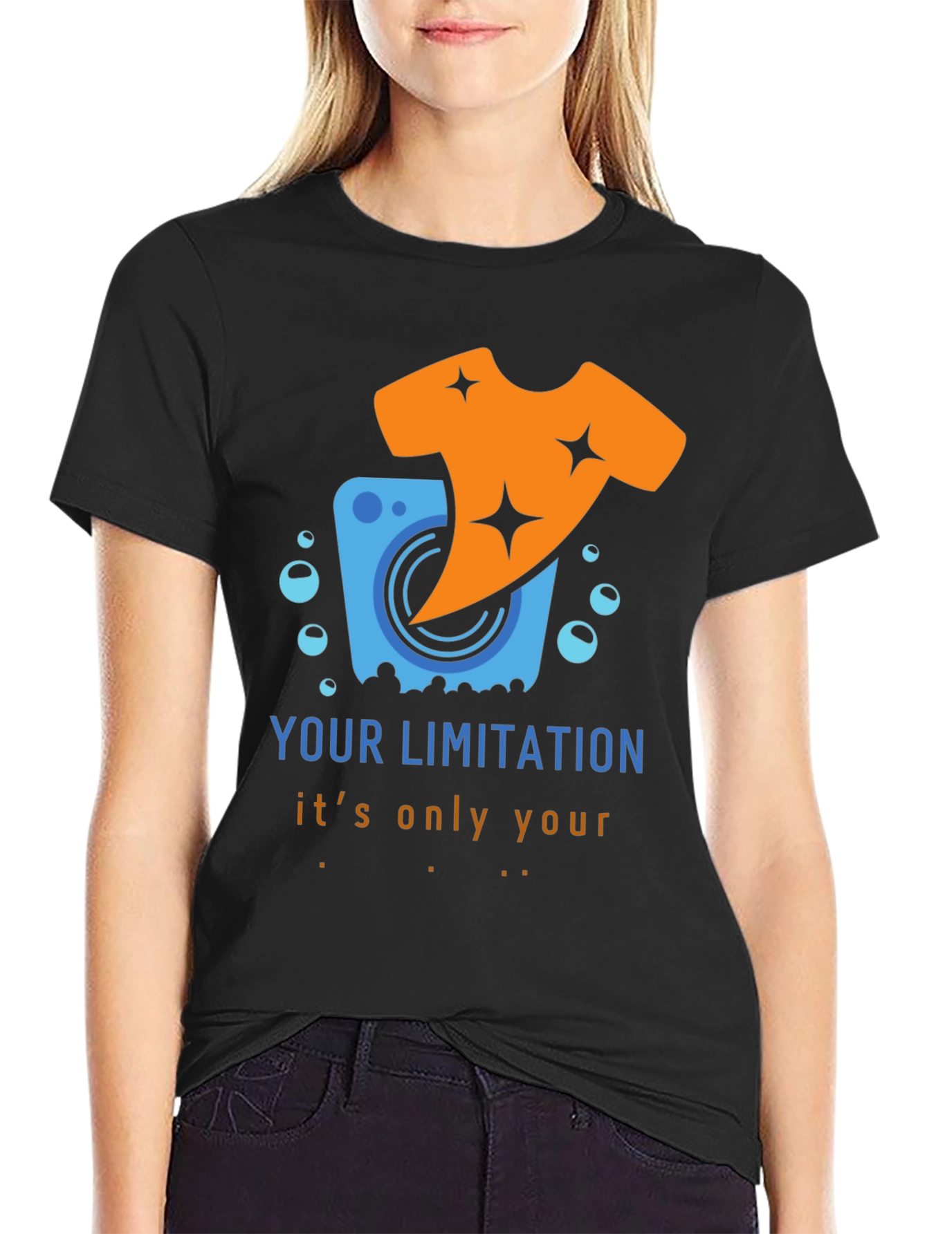 Laundry Humor T-Shirt: Your Limitation