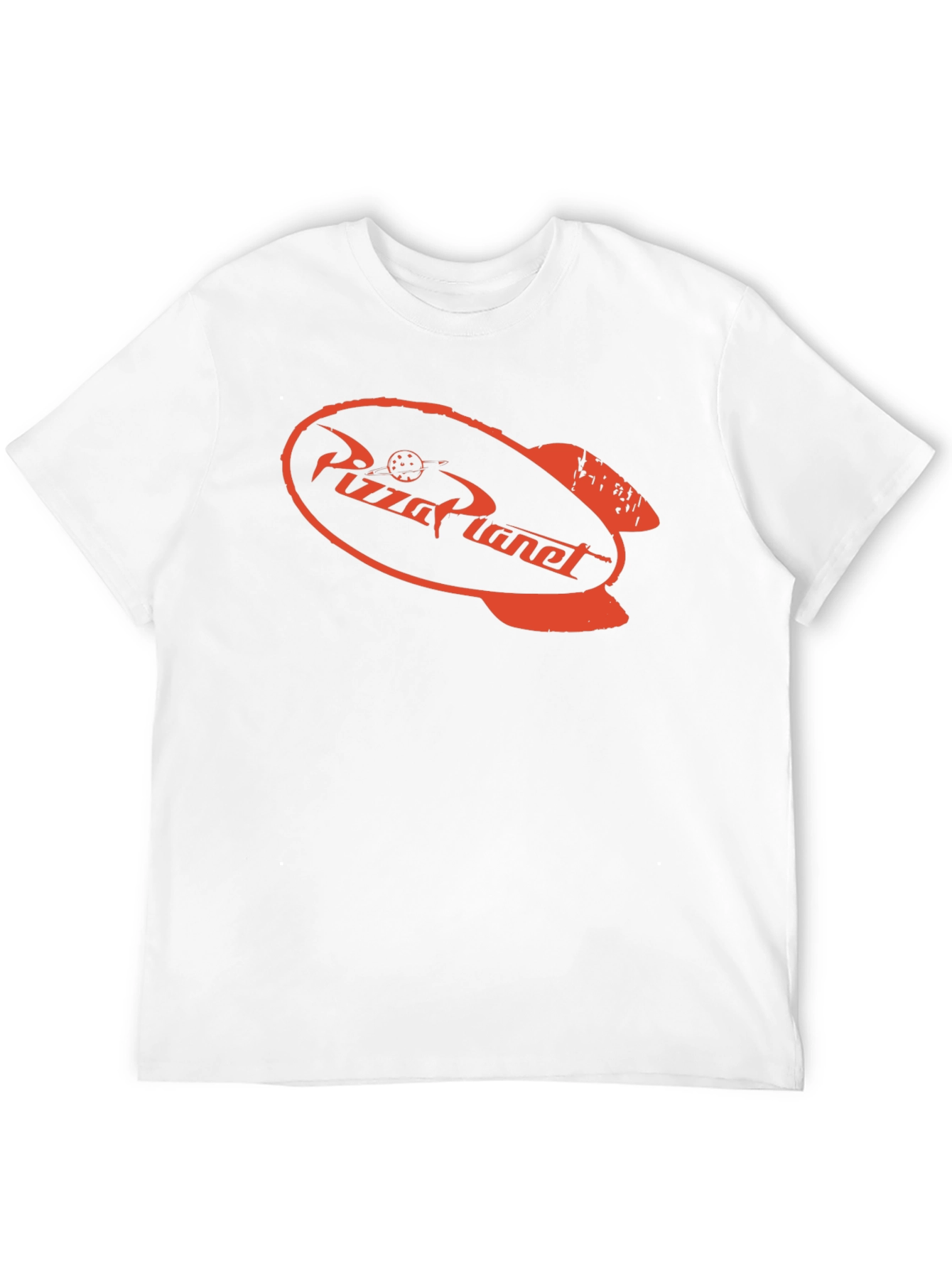 Pizza Planet T-Shirt - Black Crew Neck Tee