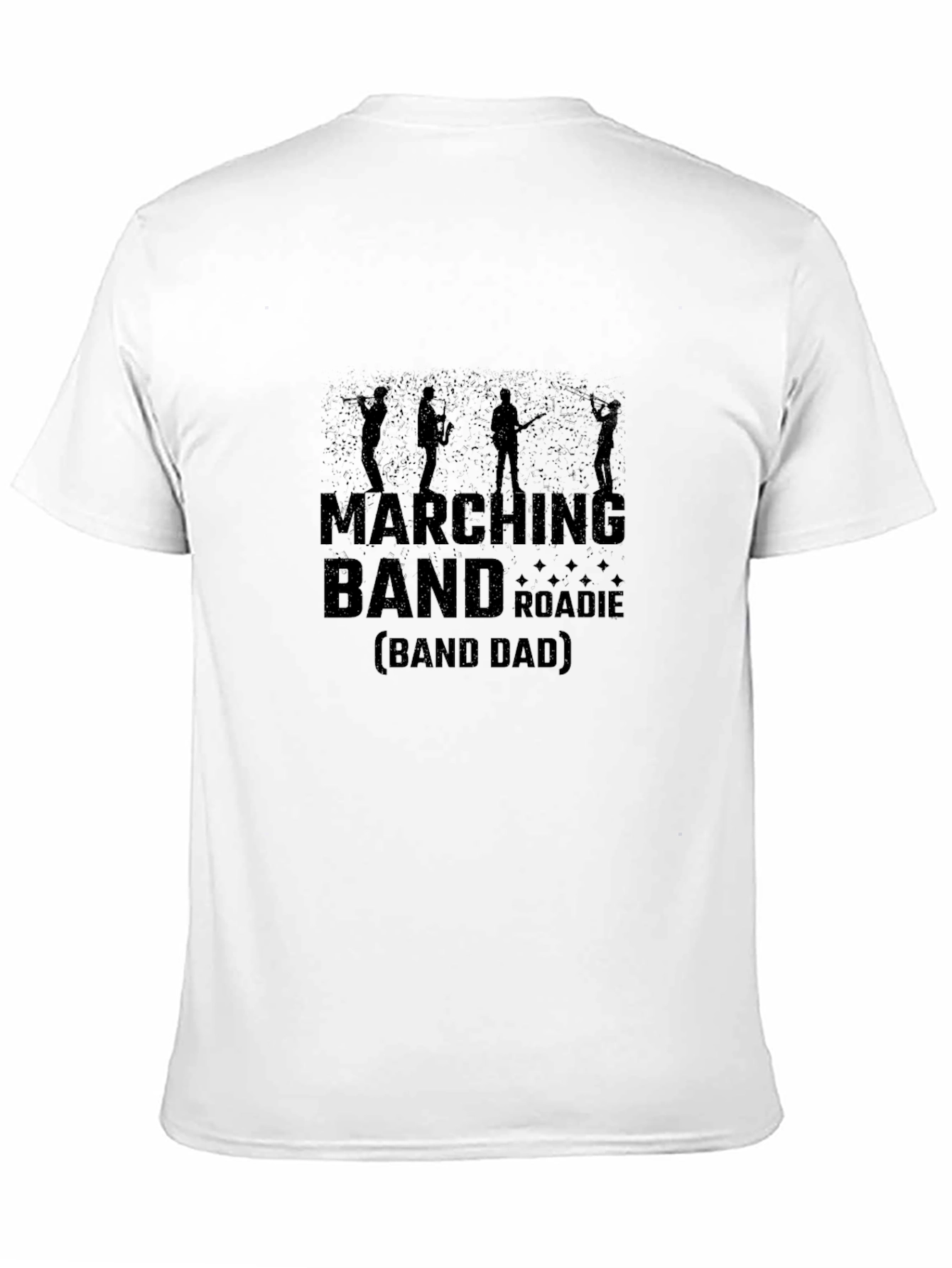 Marching Band Roadie (Band Dad) Black T-Shirt