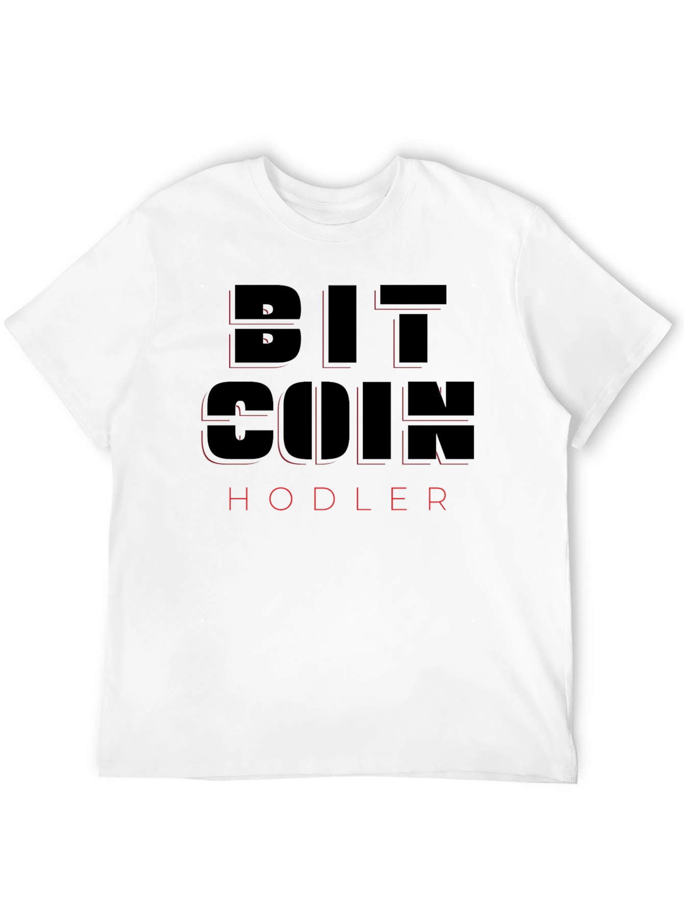 Bitcoin HODLer Black Graphic Tee