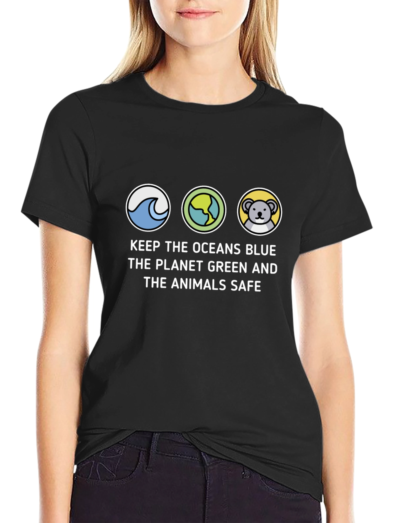 Eco-Friendly Graphic T-Shirt: Save the Planet Tee