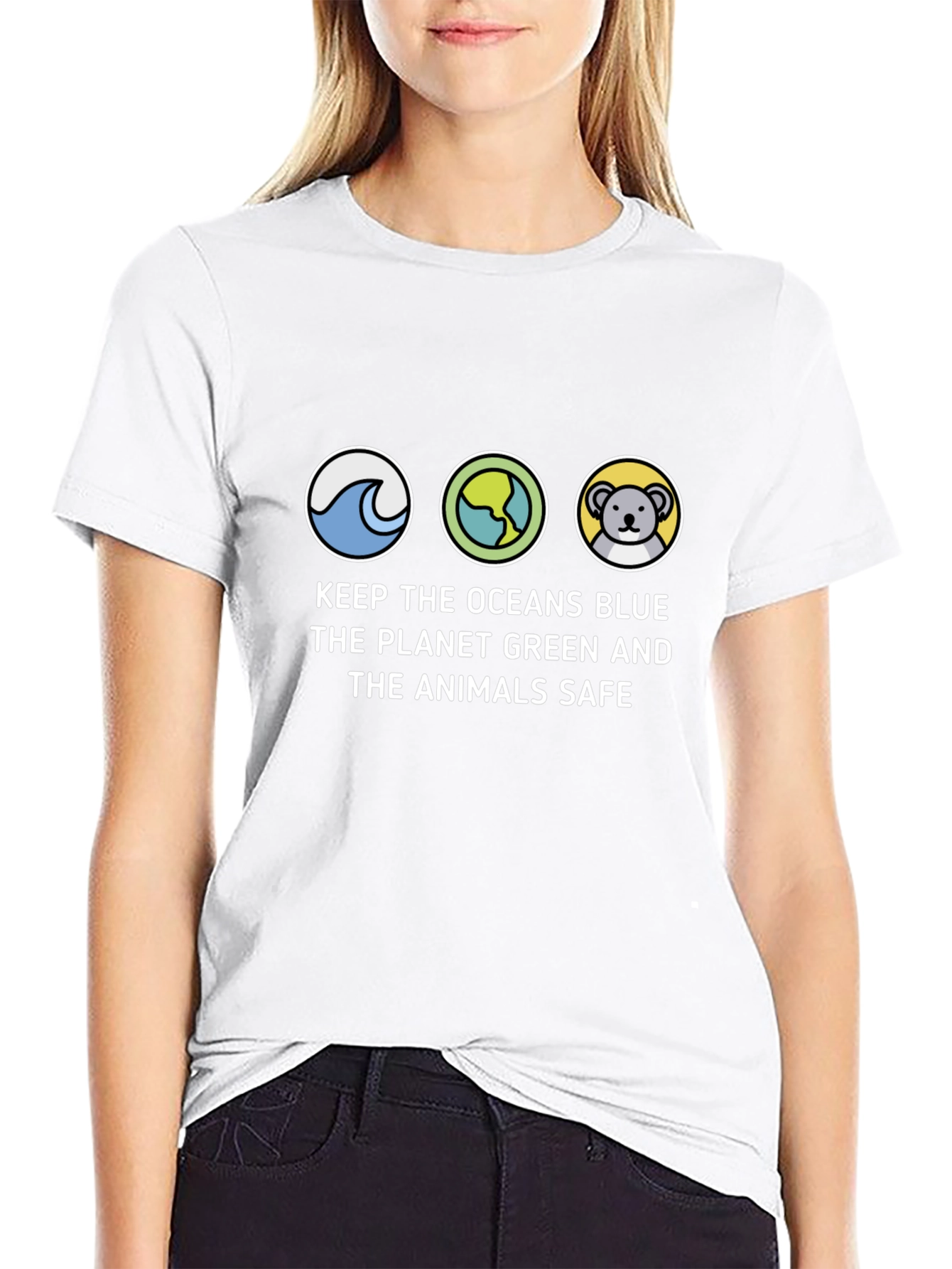 Eco-Friendly Graphic T-Shirt: Save the Planet Tee