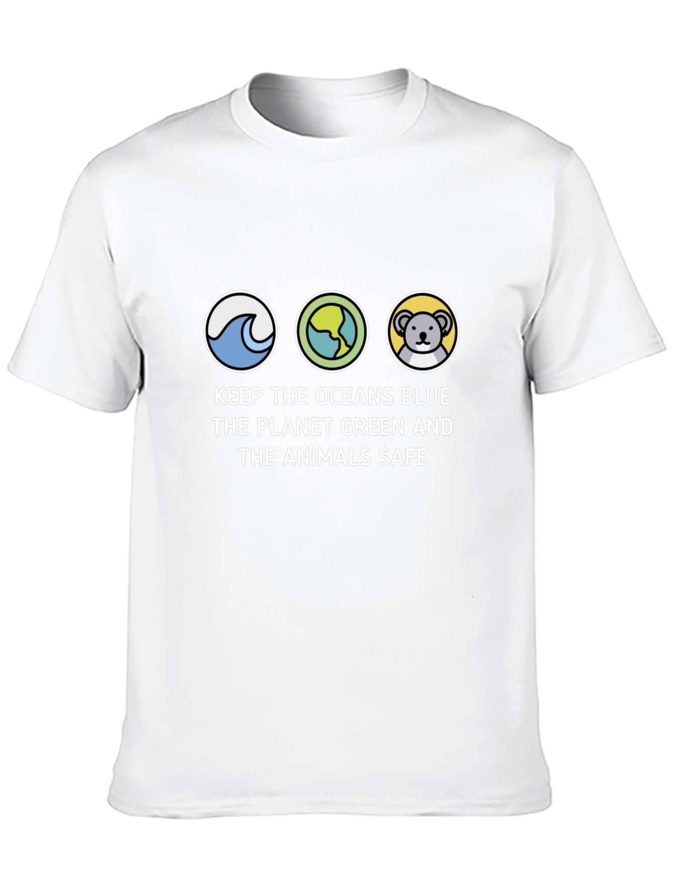 Eco-Friendly Graphic T-Shirt: Save the Planet Tee