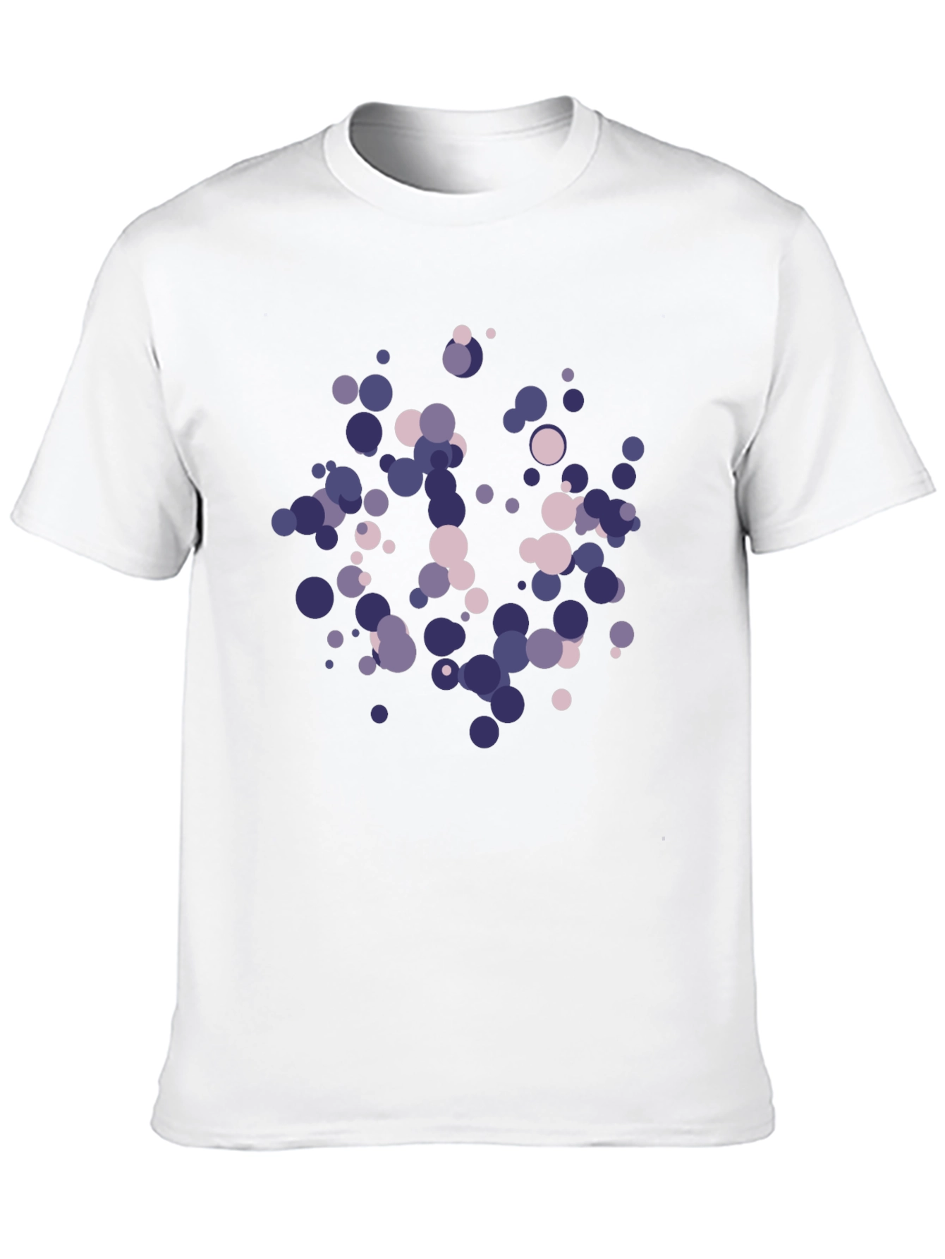 Abstract Dot Pattern Tee - Modern Graphic T-Shirt