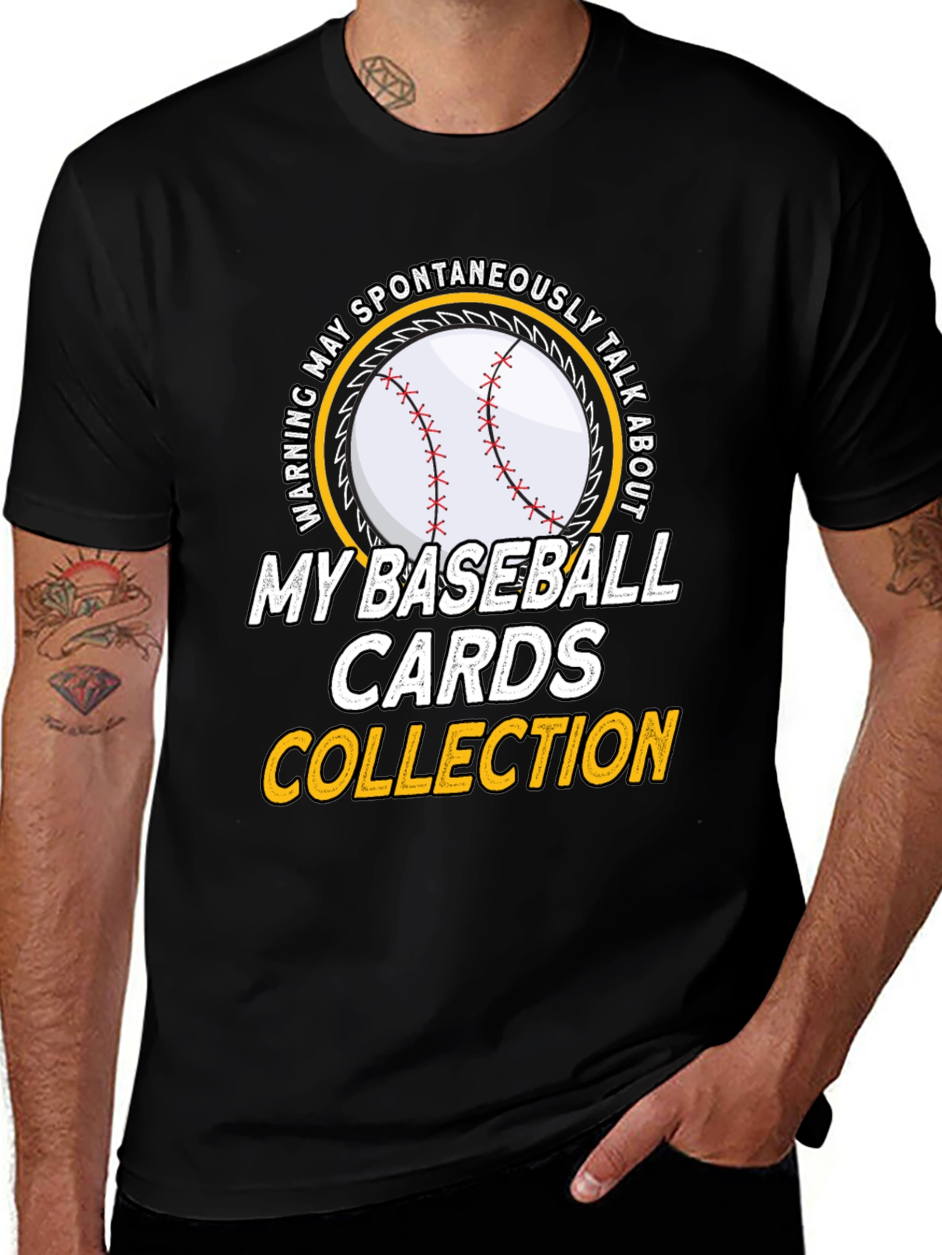 Baseball Cards Collection T-Shirt