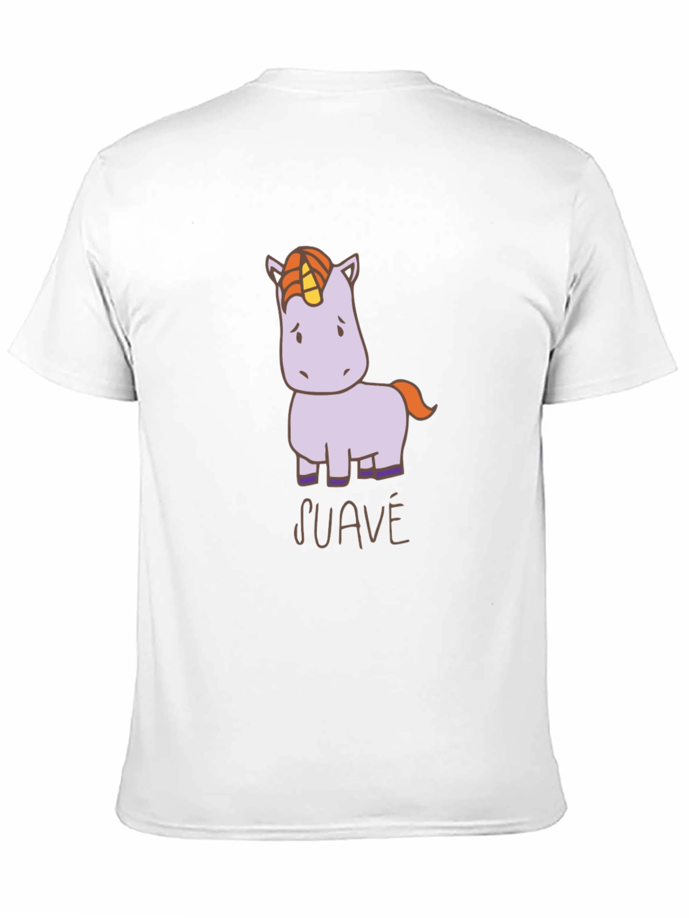 Suave Unicorn Graphic T-Shirt - Black