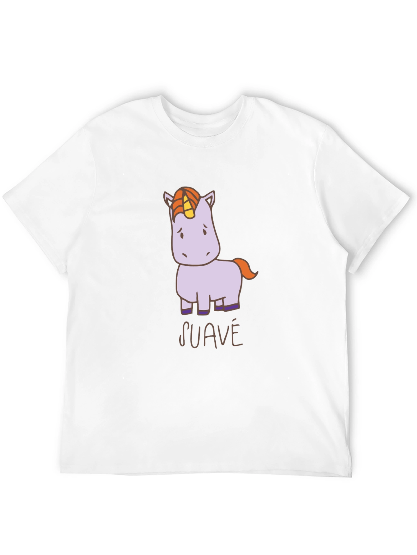 Suave Unicorn Graphic T-Shirt - Black