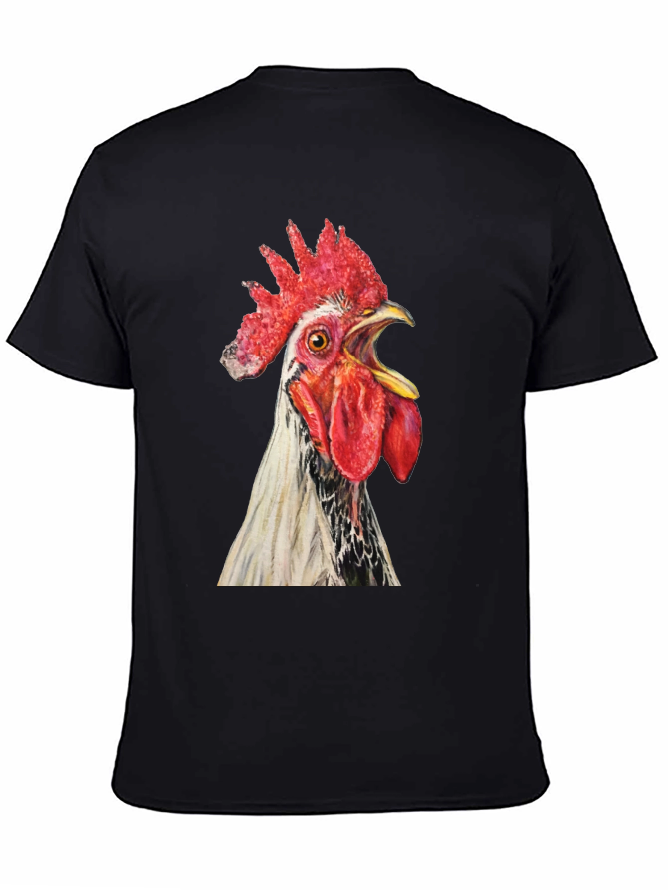 Rooster Graphic Tee - Black