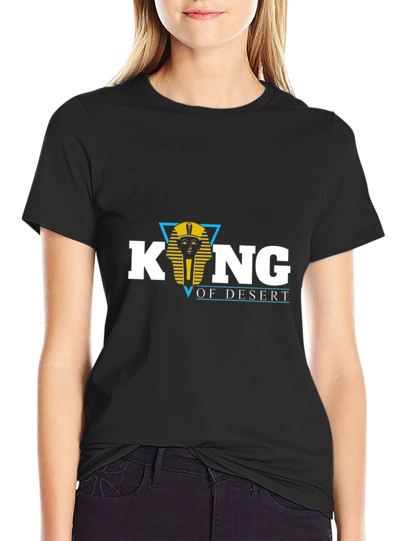 King of Desert Graphic Tee - Black