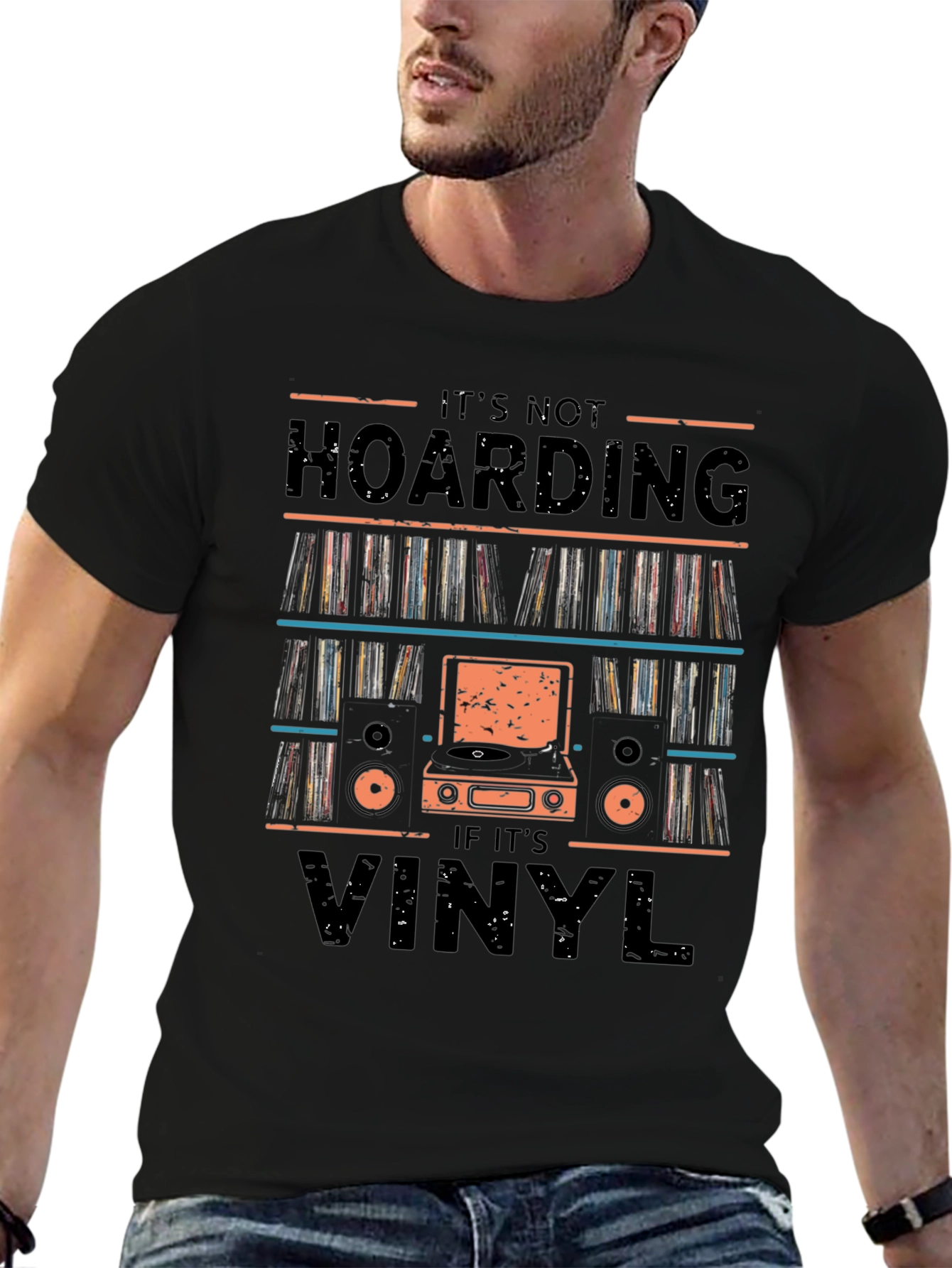 Its Not Hoarding If Its Vinyl T-Shirt