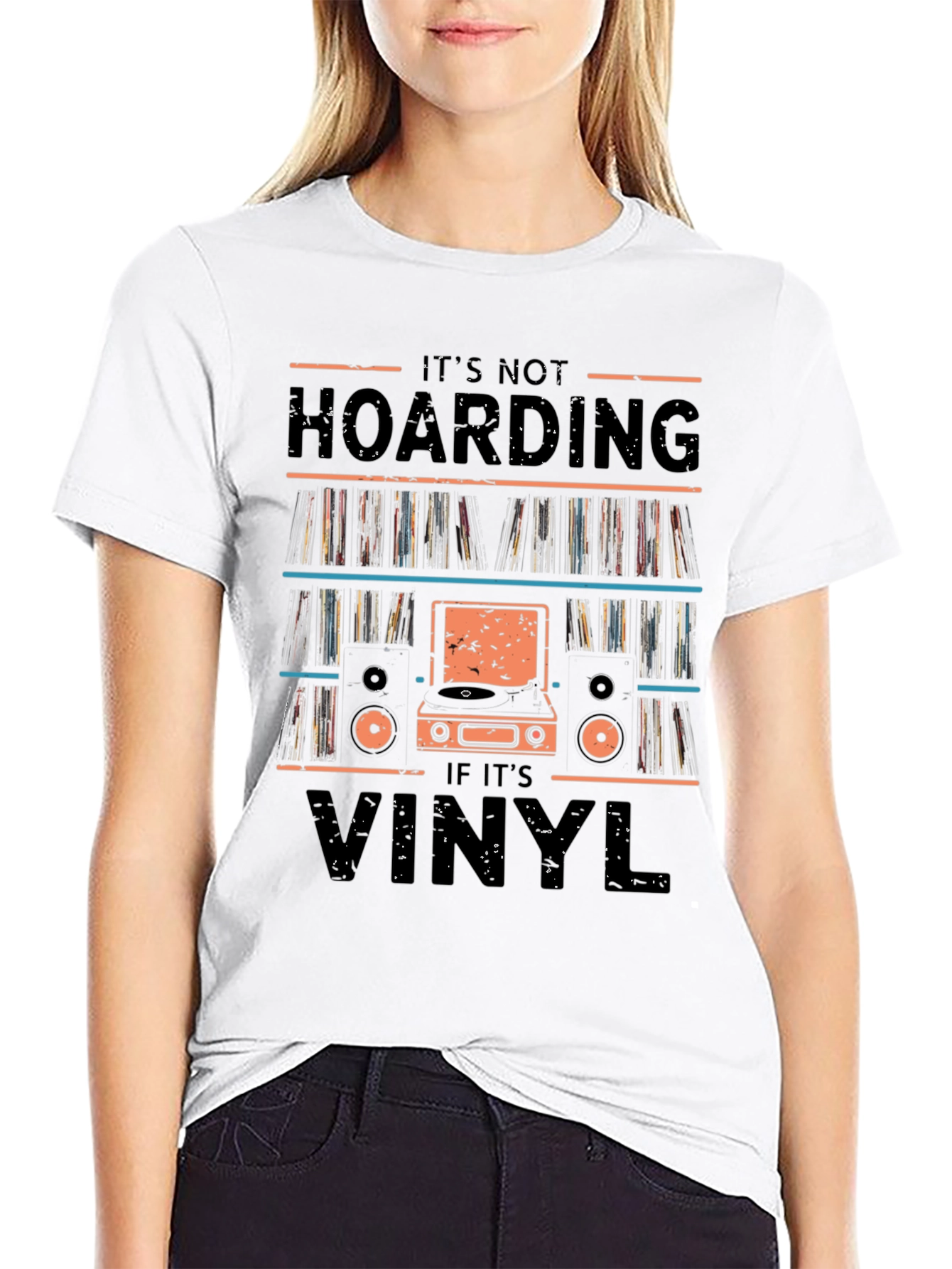 Its Not Hoarding If Its Vinyl T-Shirt