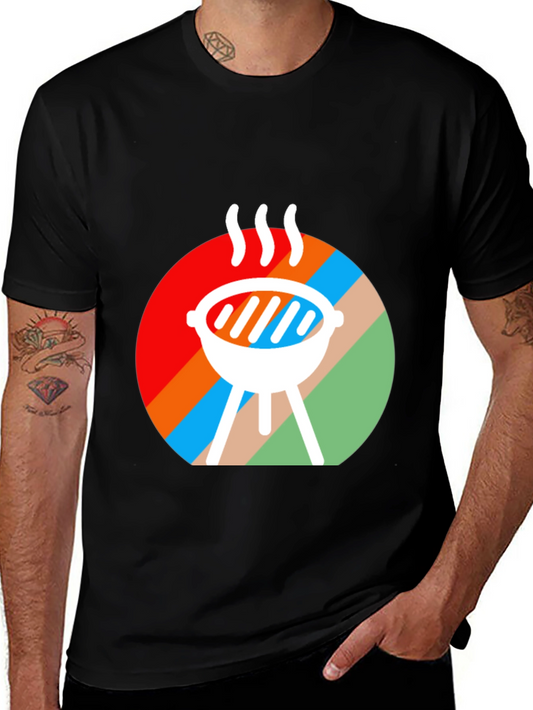 Grill Master Graphic Tee - BBQ Lovers T-Shirt