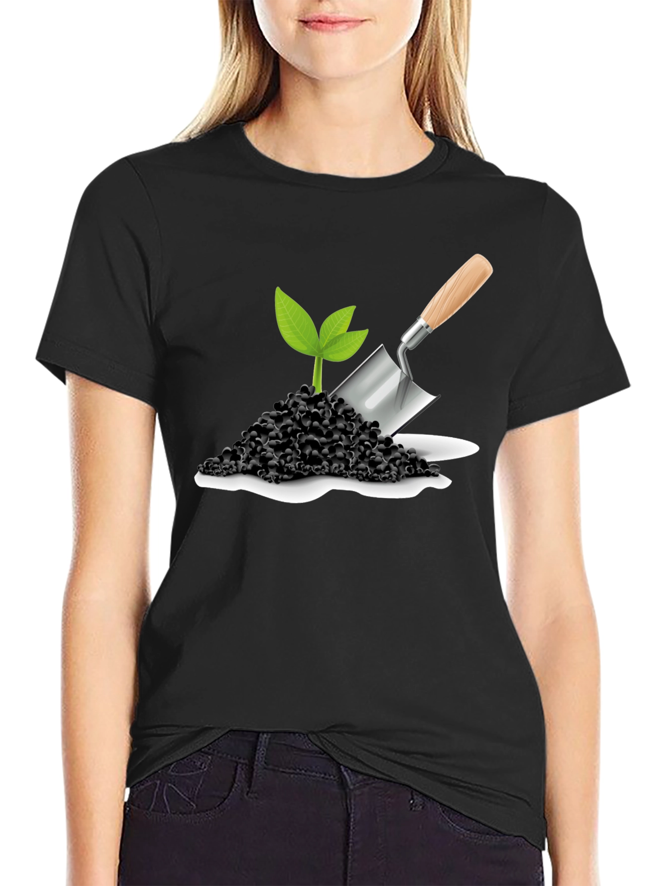 Gardeners Sprout T-Shirt - Black