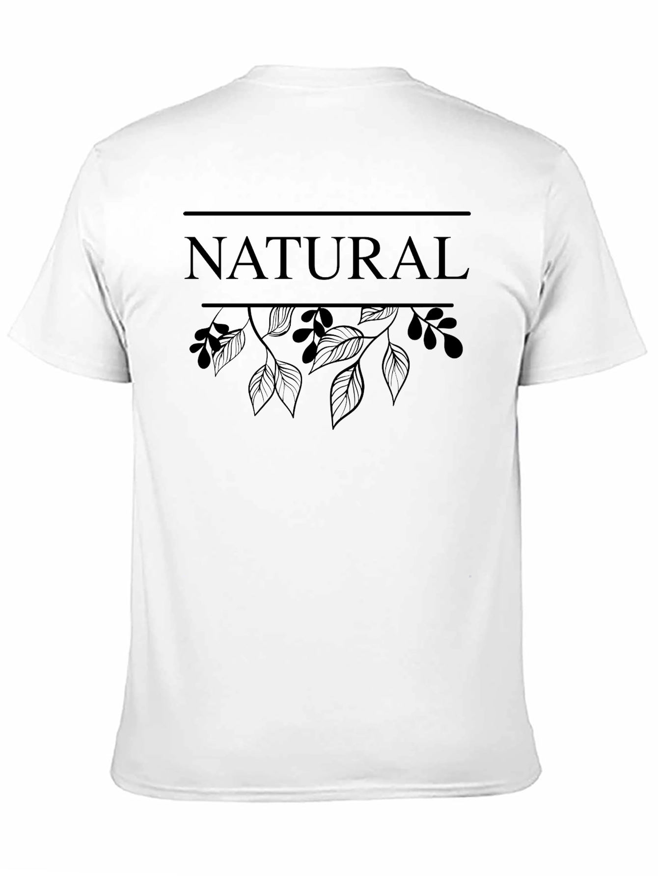 Natural Botanical Black Graphic Tee