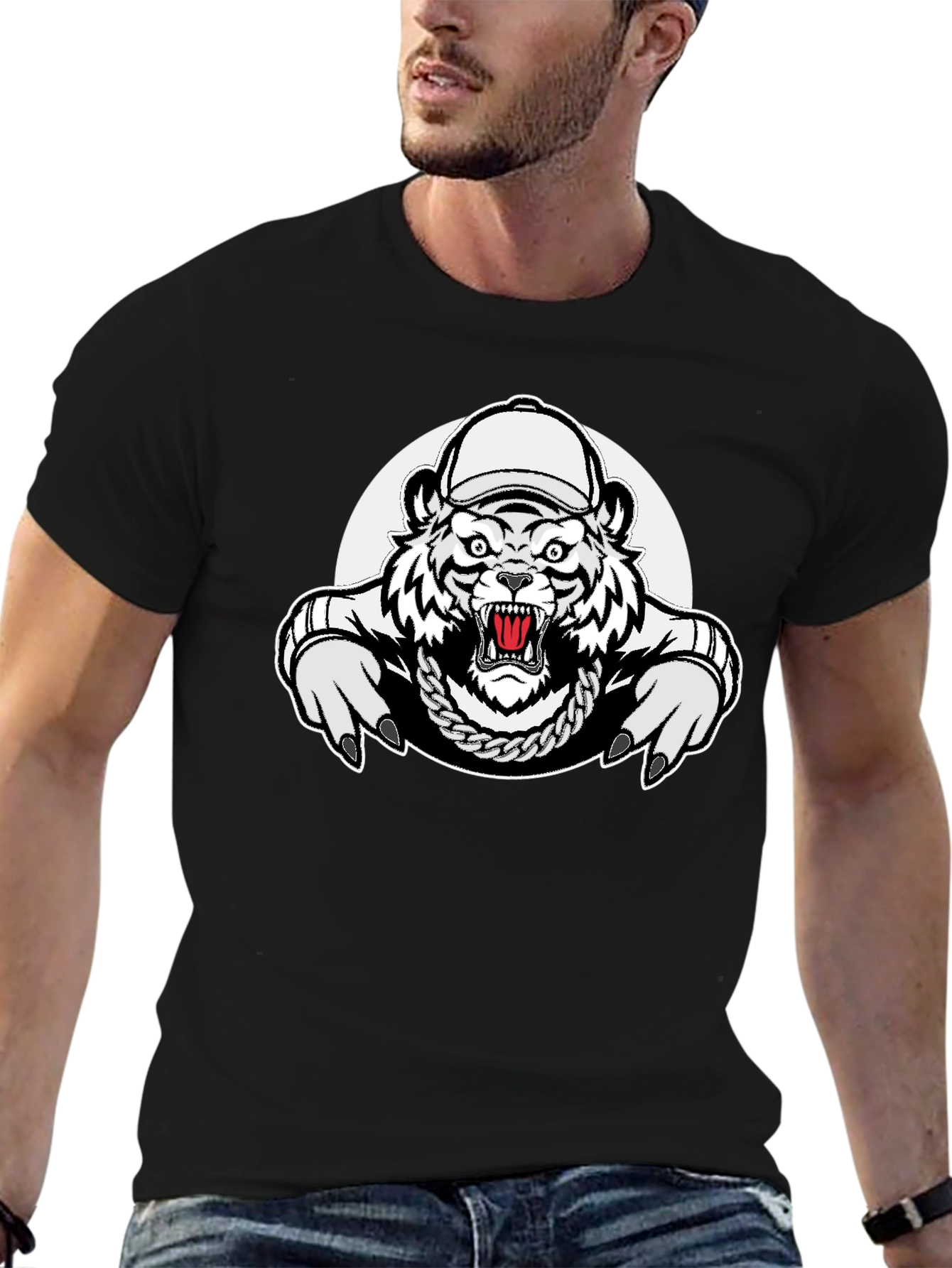 Tiger Hip Hop T-Shirt - Urban Style