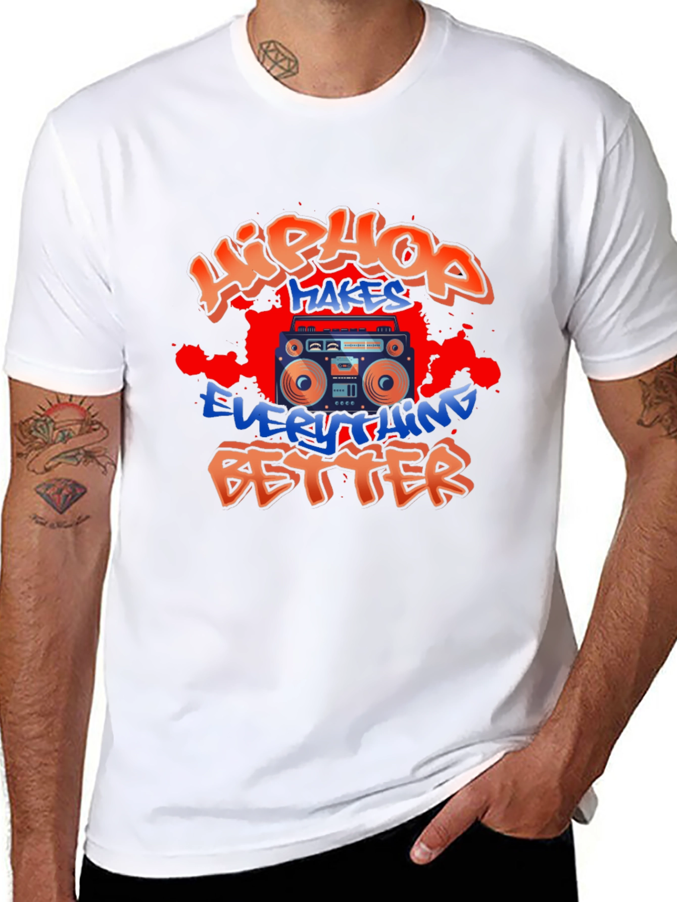 Hip Hop Makes Everything Better T-Shirt