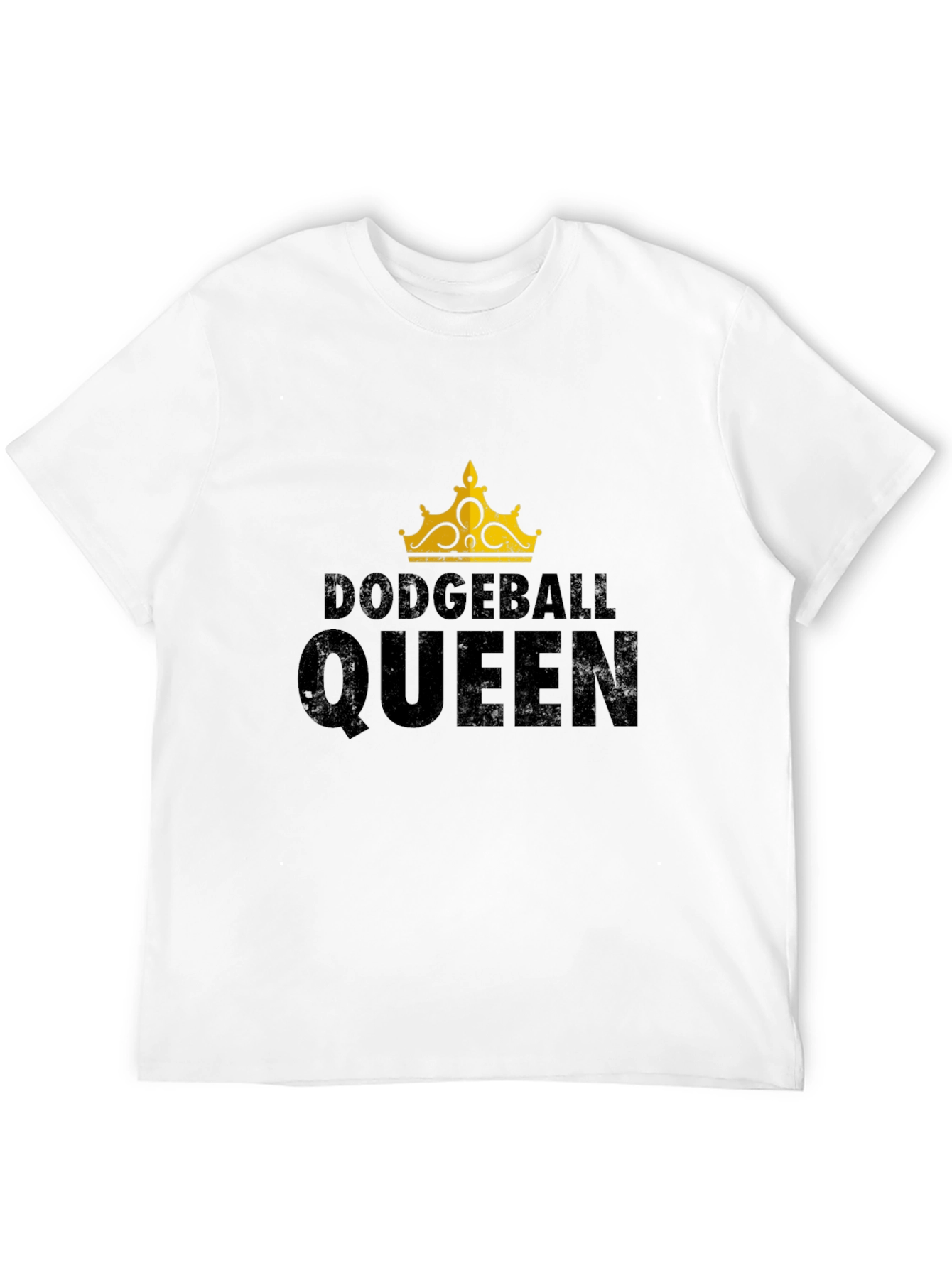 Dodgeball Queen Black Graphic T-Shirt