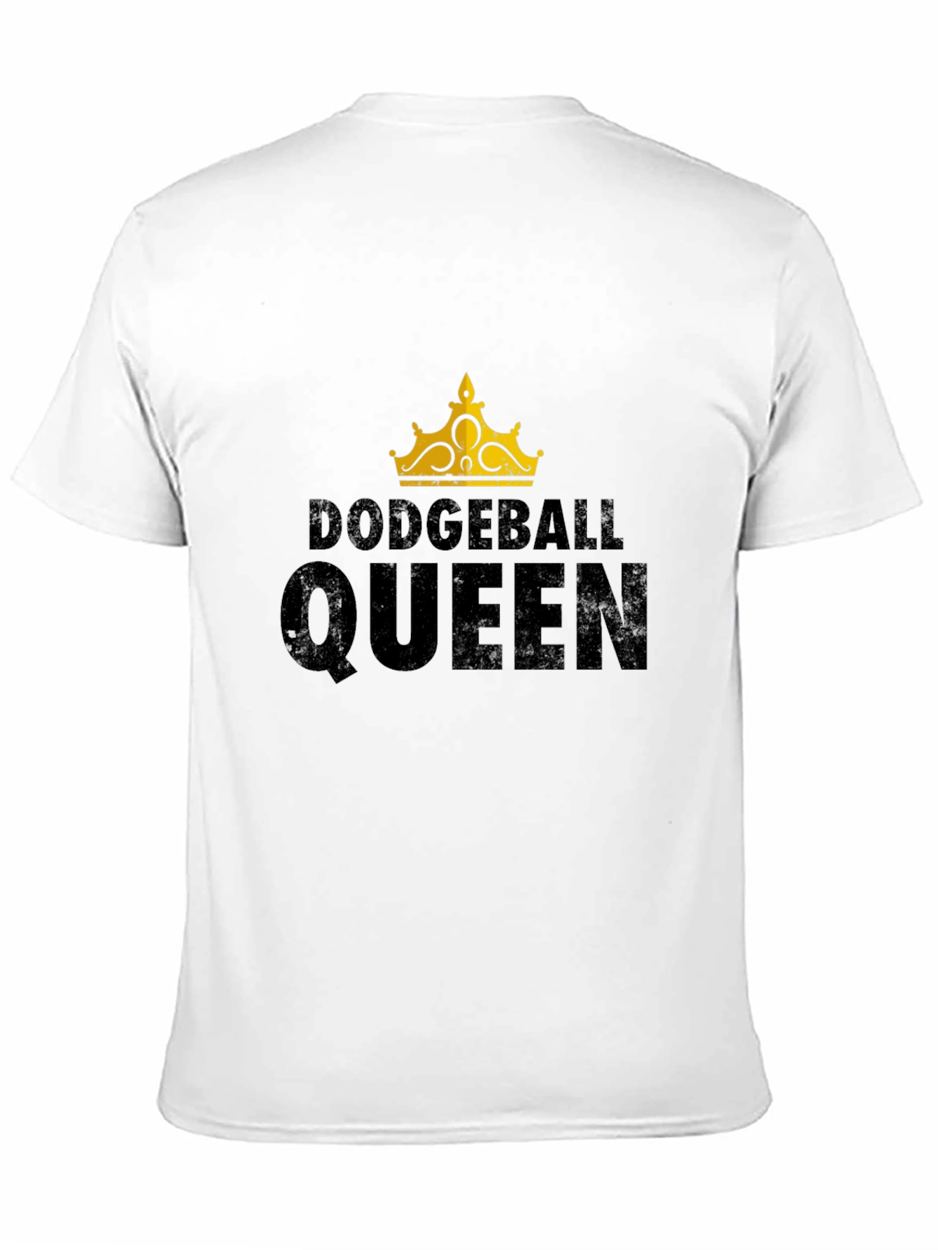 Dodgeball Queen Black Graphic T-Shirt