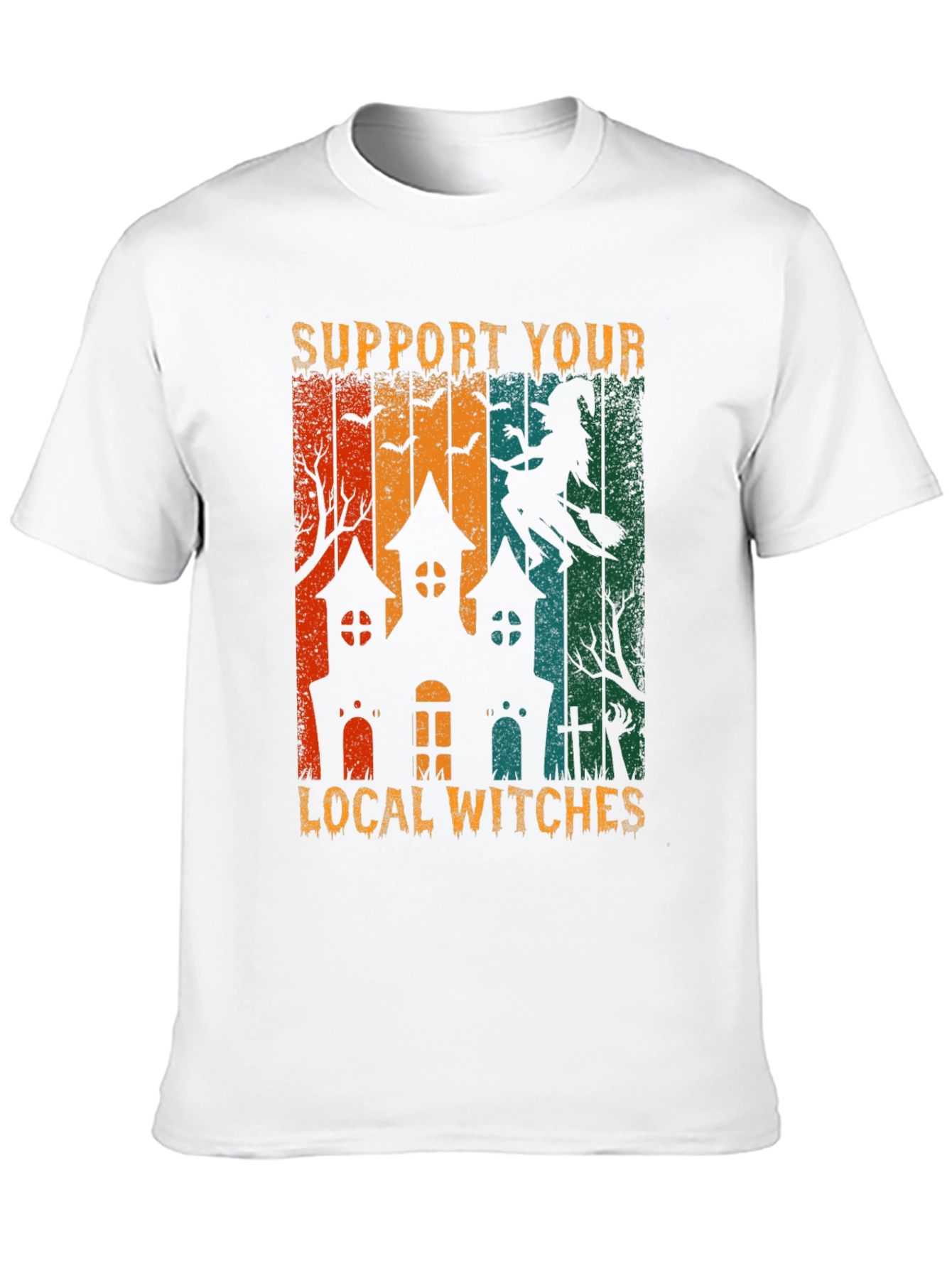 Support Your Local Witches Halloween T-Shirt