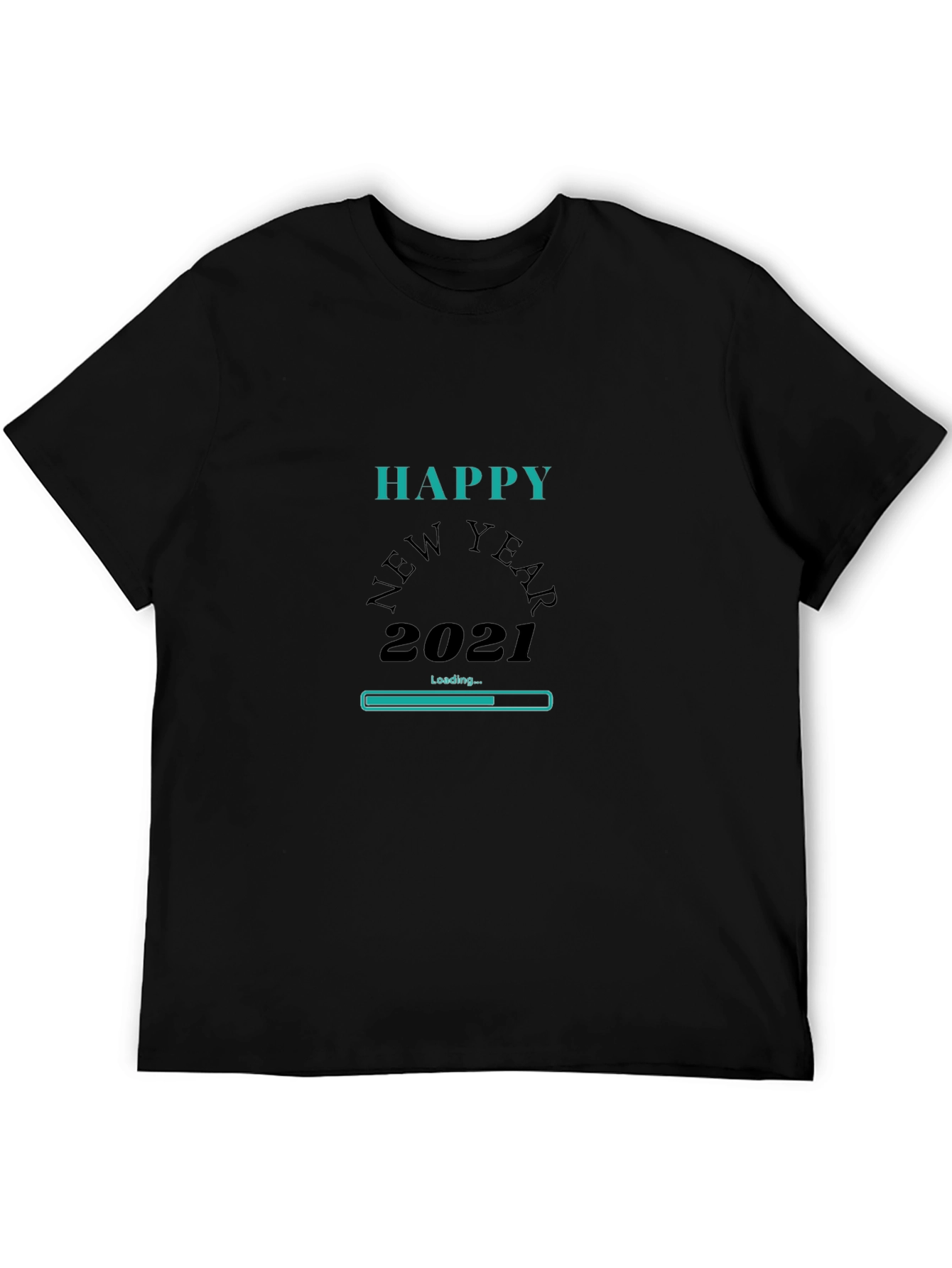 Happy New Year 2021 Loading Graphic T-Shirt