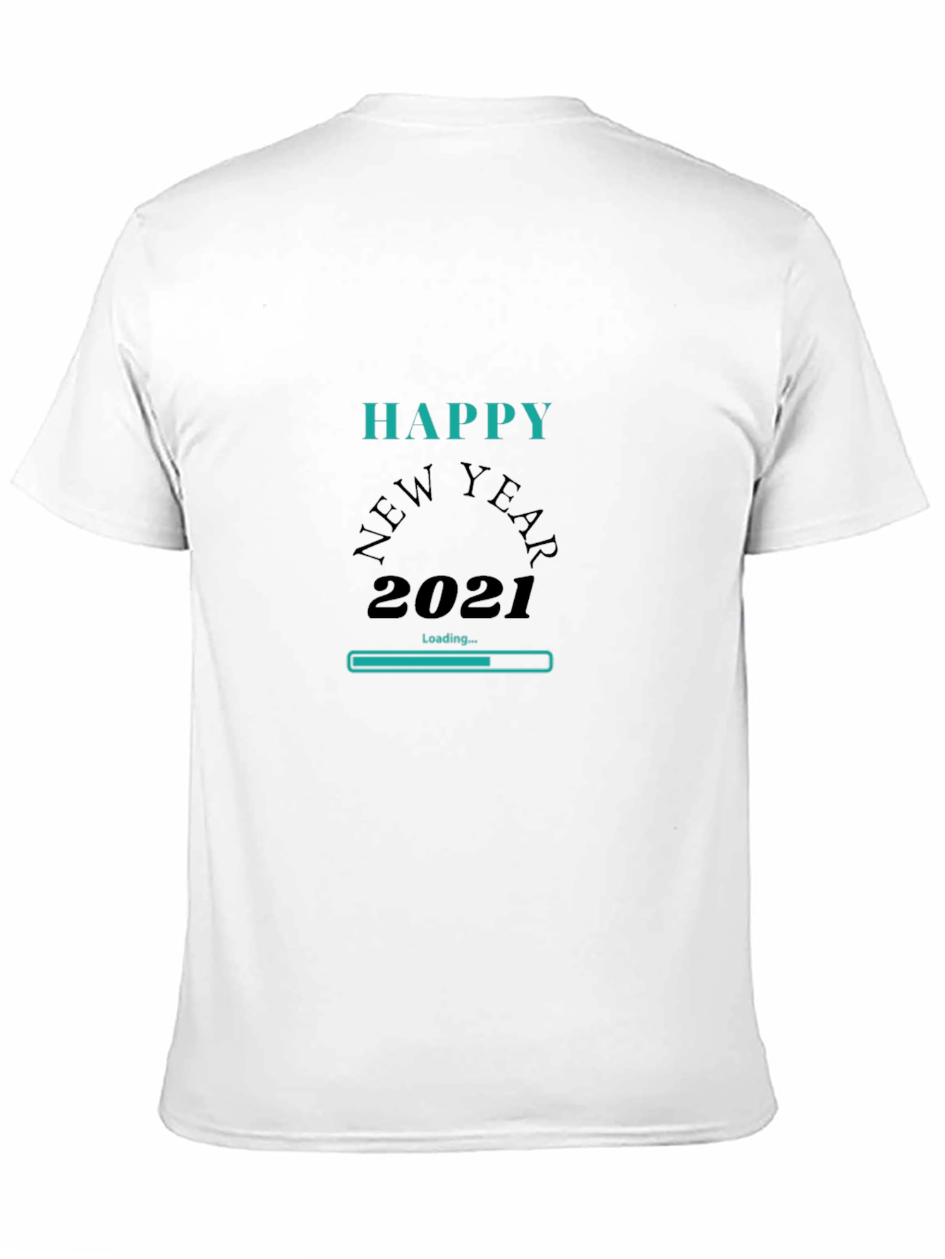 Happy New Year 2021 Loading Graphic T-Shirt
