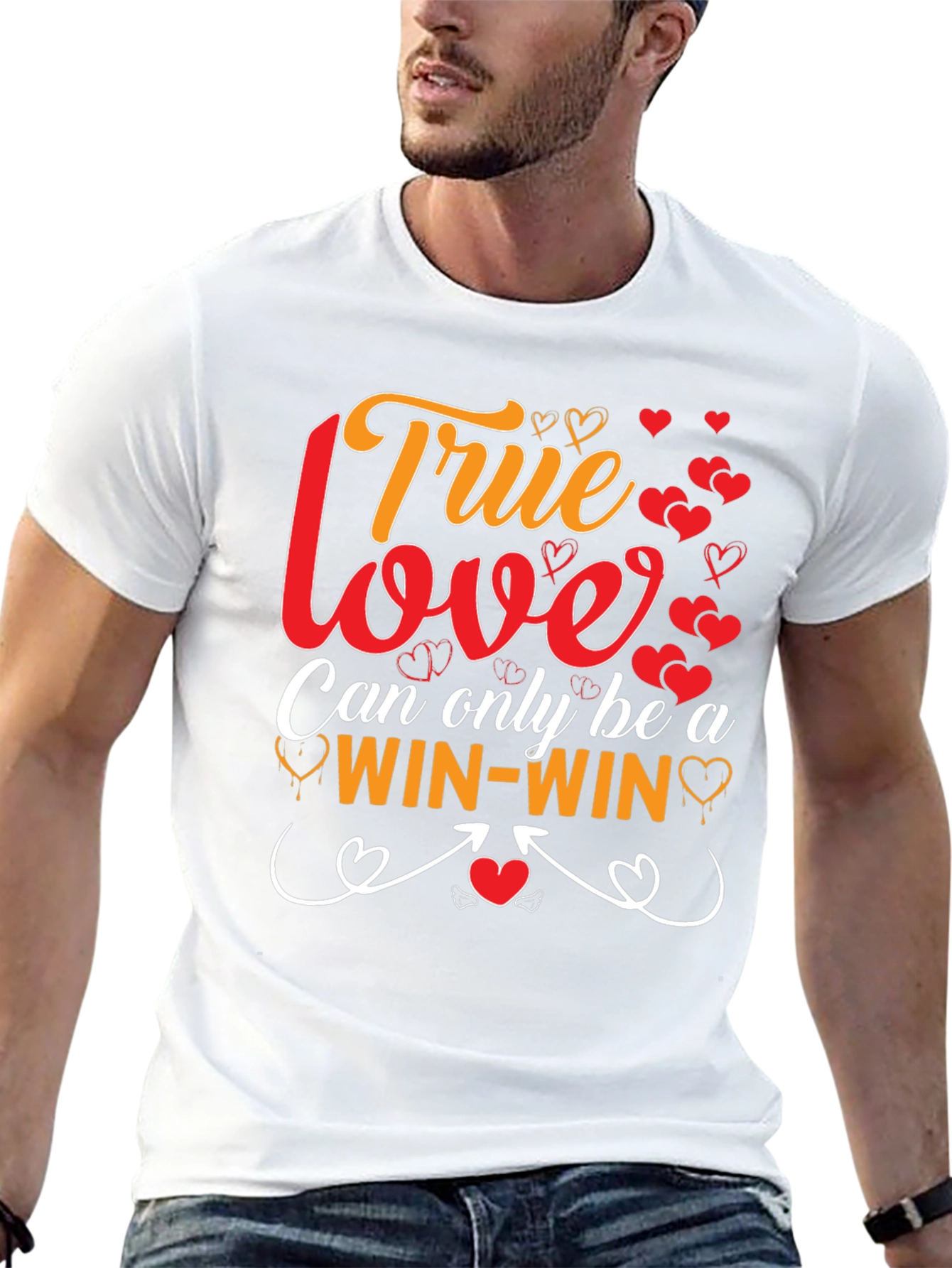 True Love Win-Win T-Shirt | Valentines Day Apparel