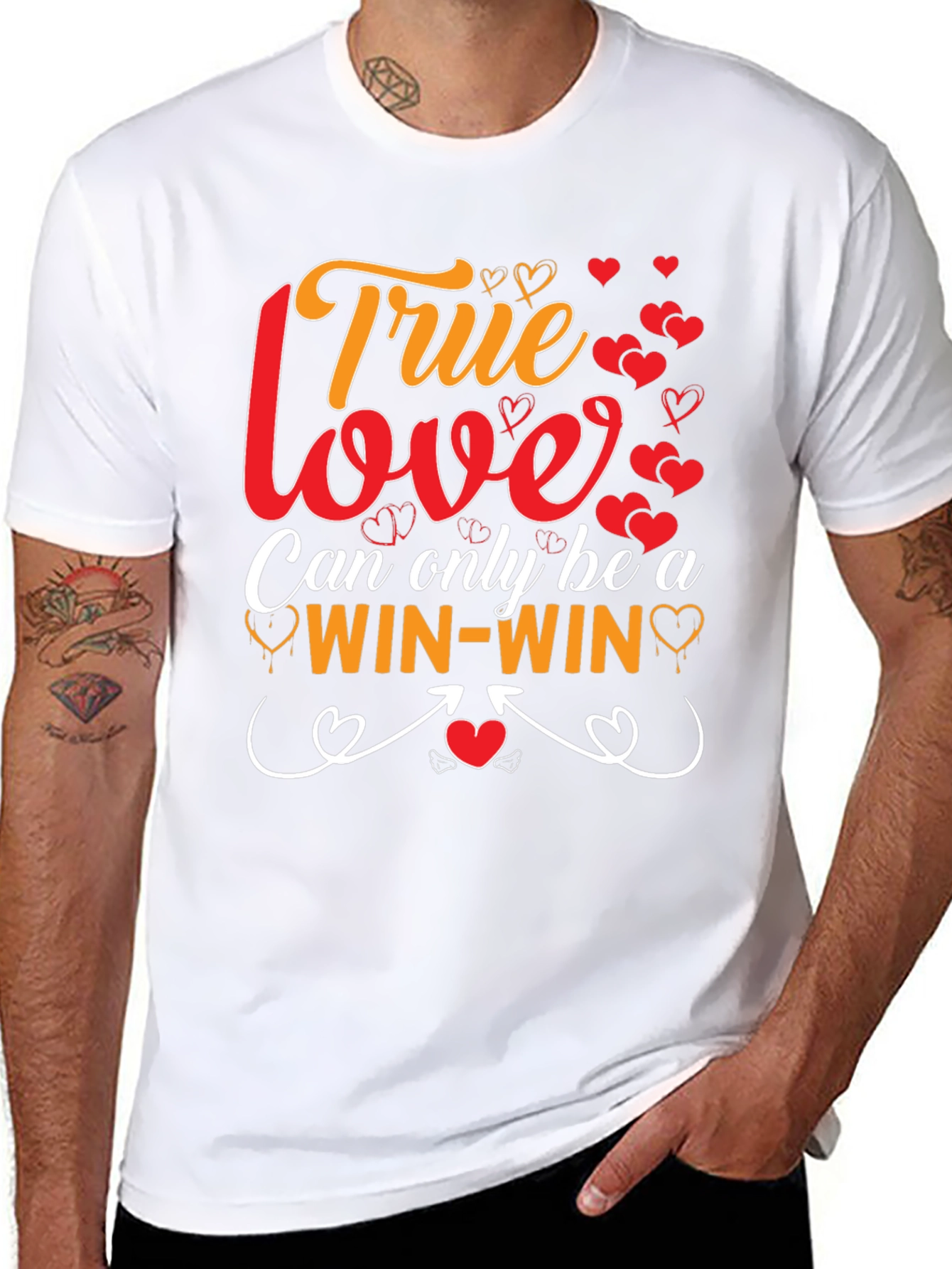 True Love Win-Win T-Shirt | Valentines Day Apparel