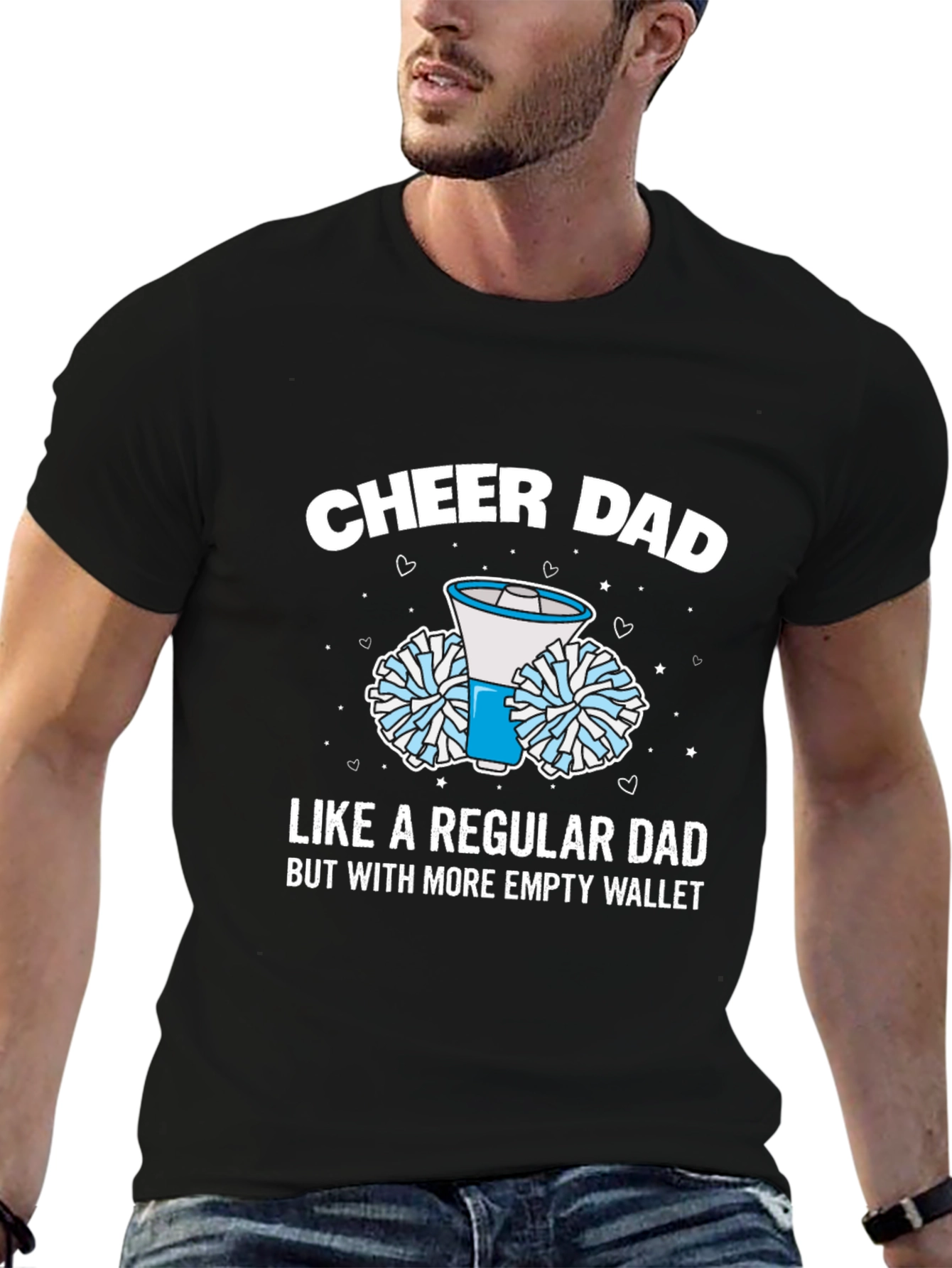 Cheer Dad T-Shirt - Empty Wallet Edition