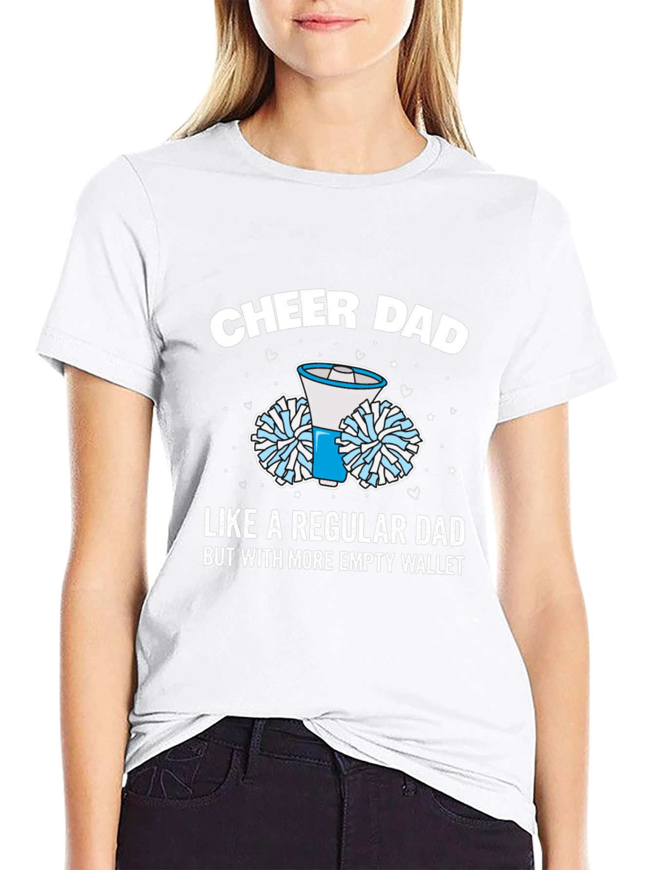 Cheer Dad T-Shirt - Empty Wallet Edition