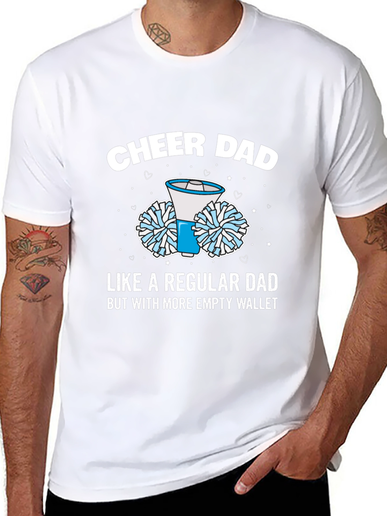 Cheer Dad T-Shirt - Empty Wallet Edition