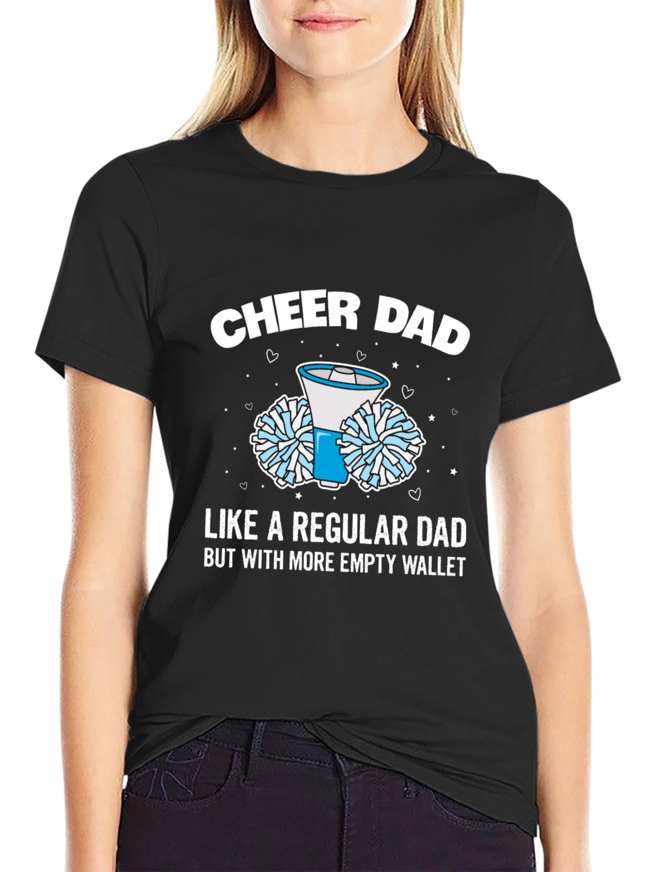 Cheer Dad T-Shirt - Empty Wallet Edition