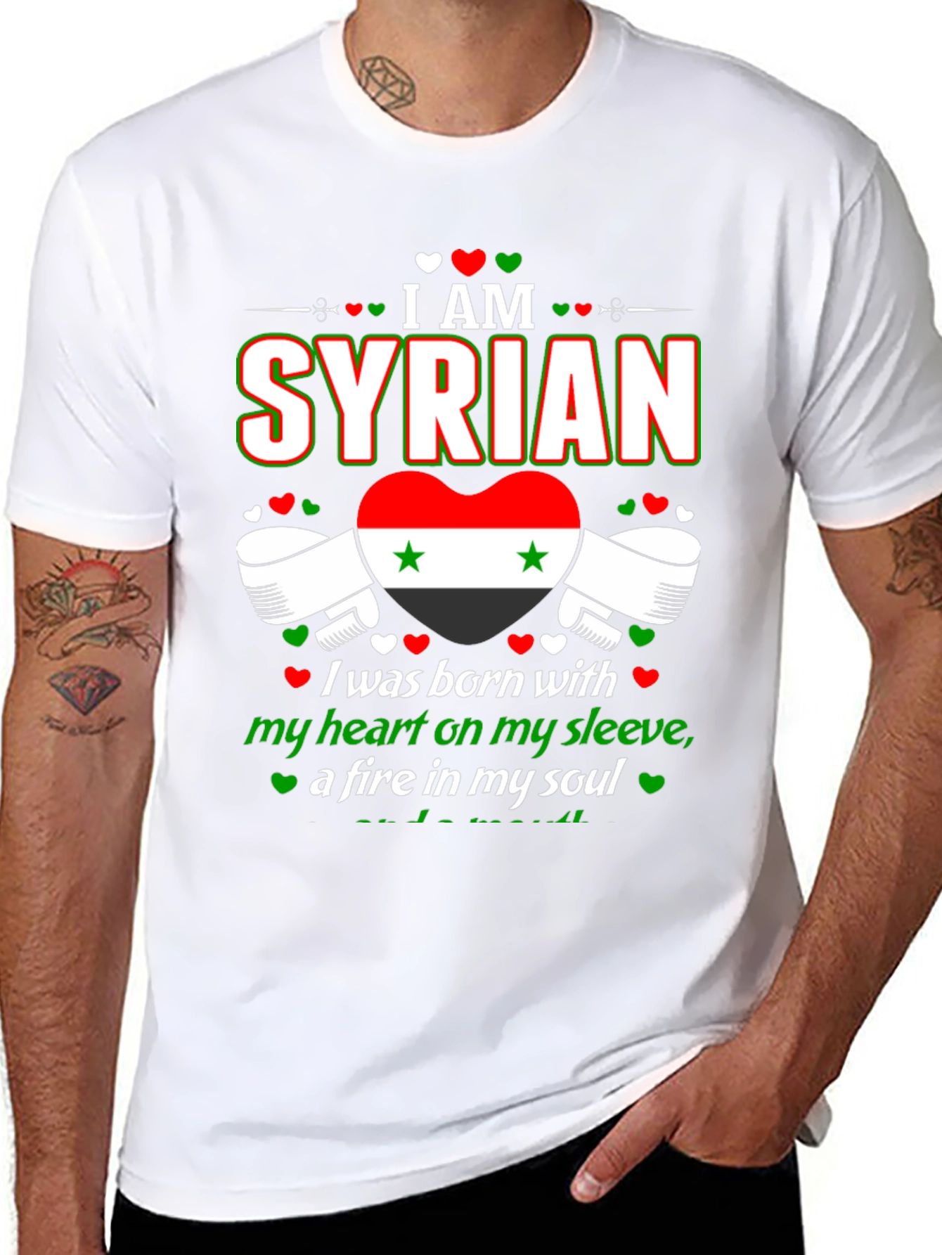 I am Syrian Pride T-Shirt