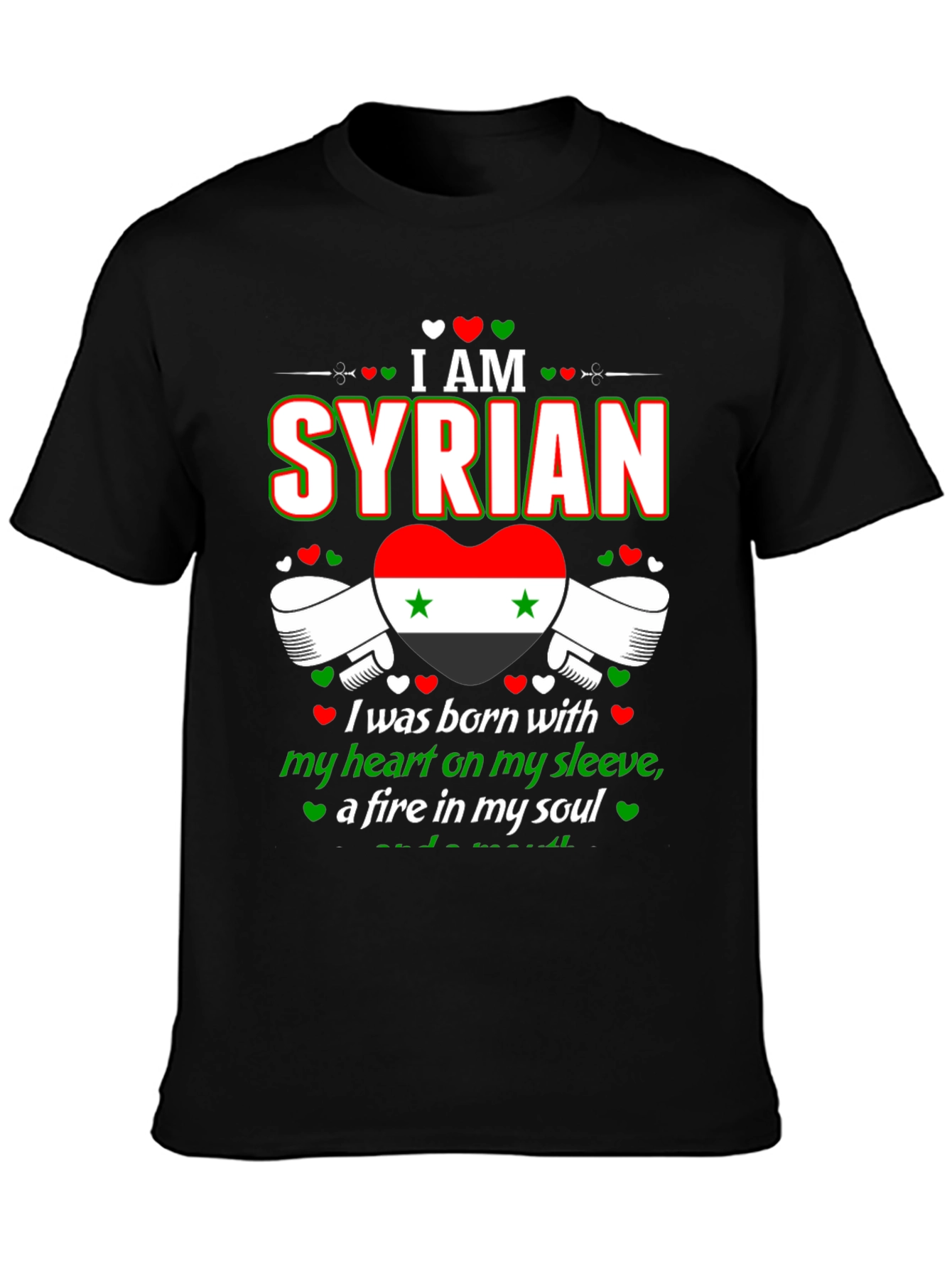 I am Syrian Pride T-Shirt