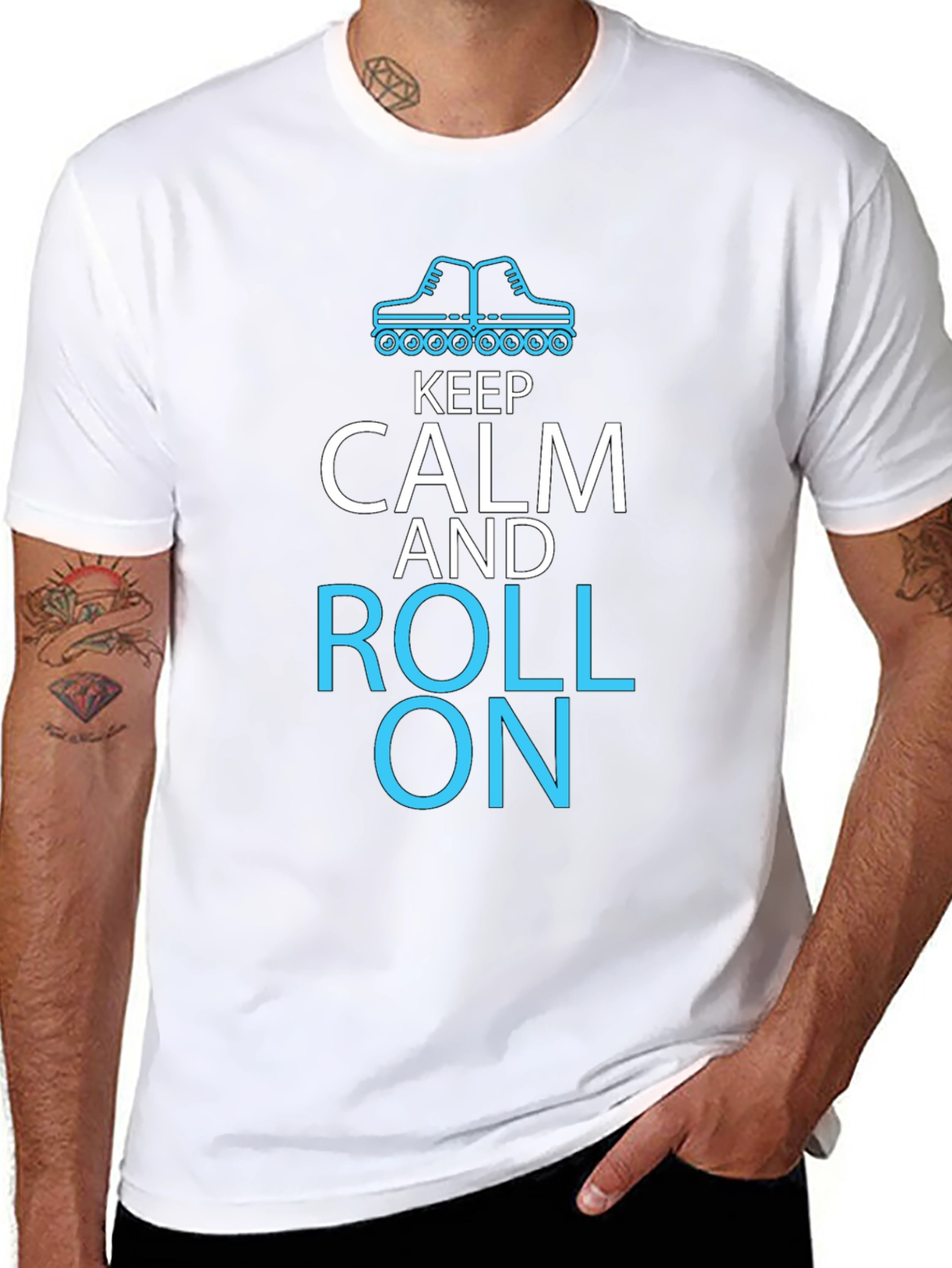 Keep Calm and Roll On T-Shirt