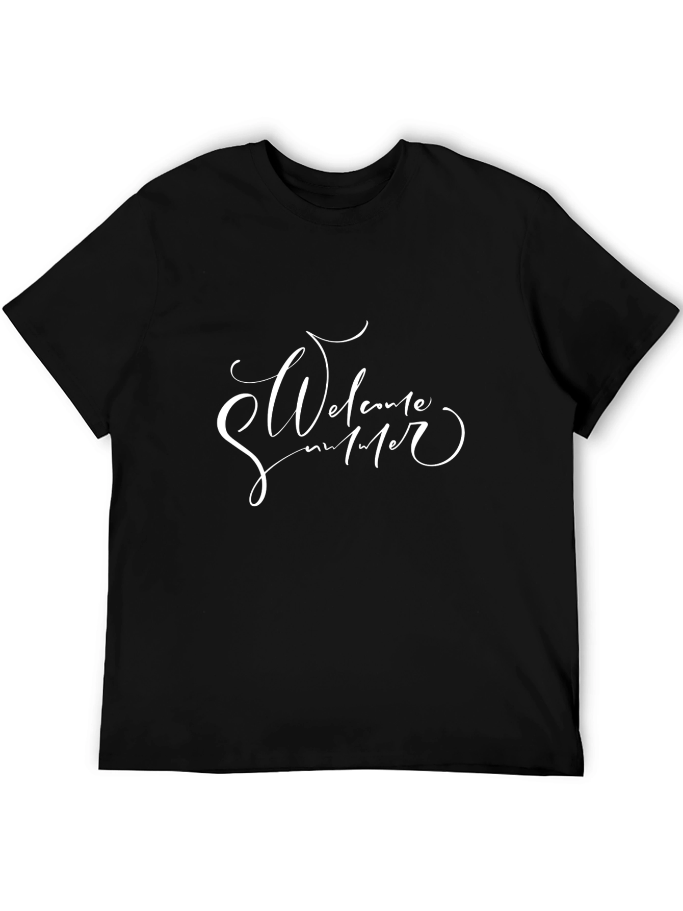 Welcome Summer Black T-Shirt