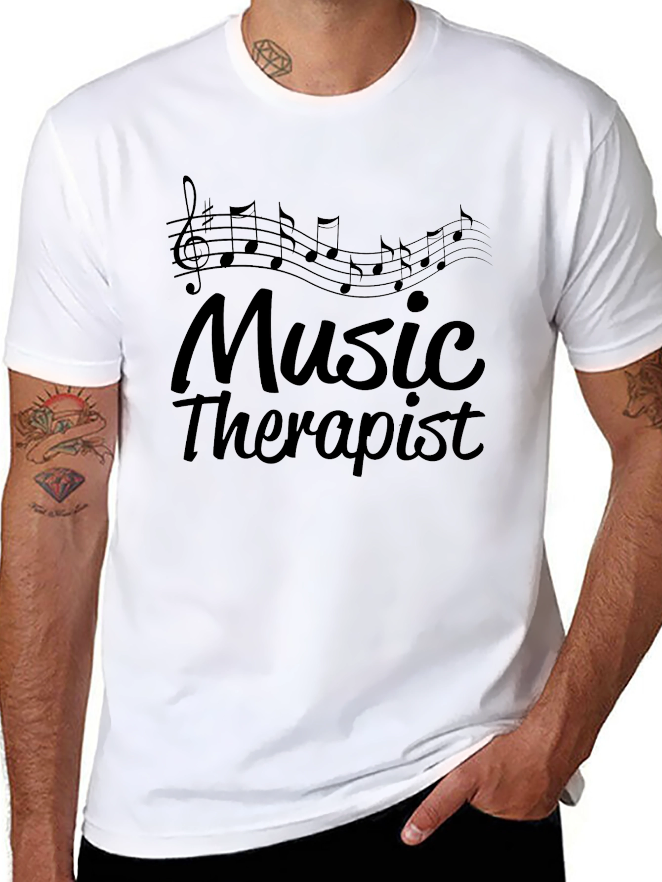 Music Therapist T-Shirt - Unique Design