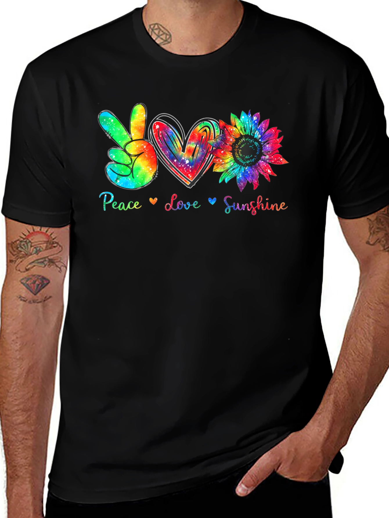 Peace Love Sunshine Graphic Tee