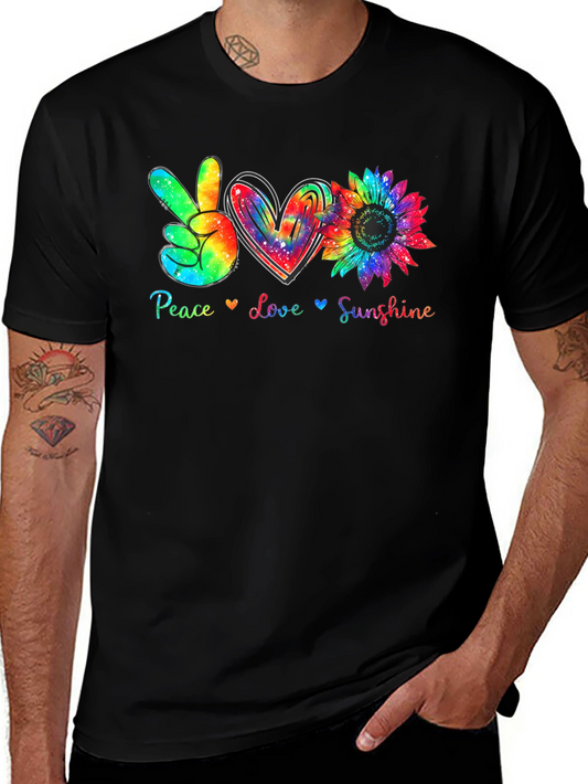 Peace Love Sunshine Graphic Tee