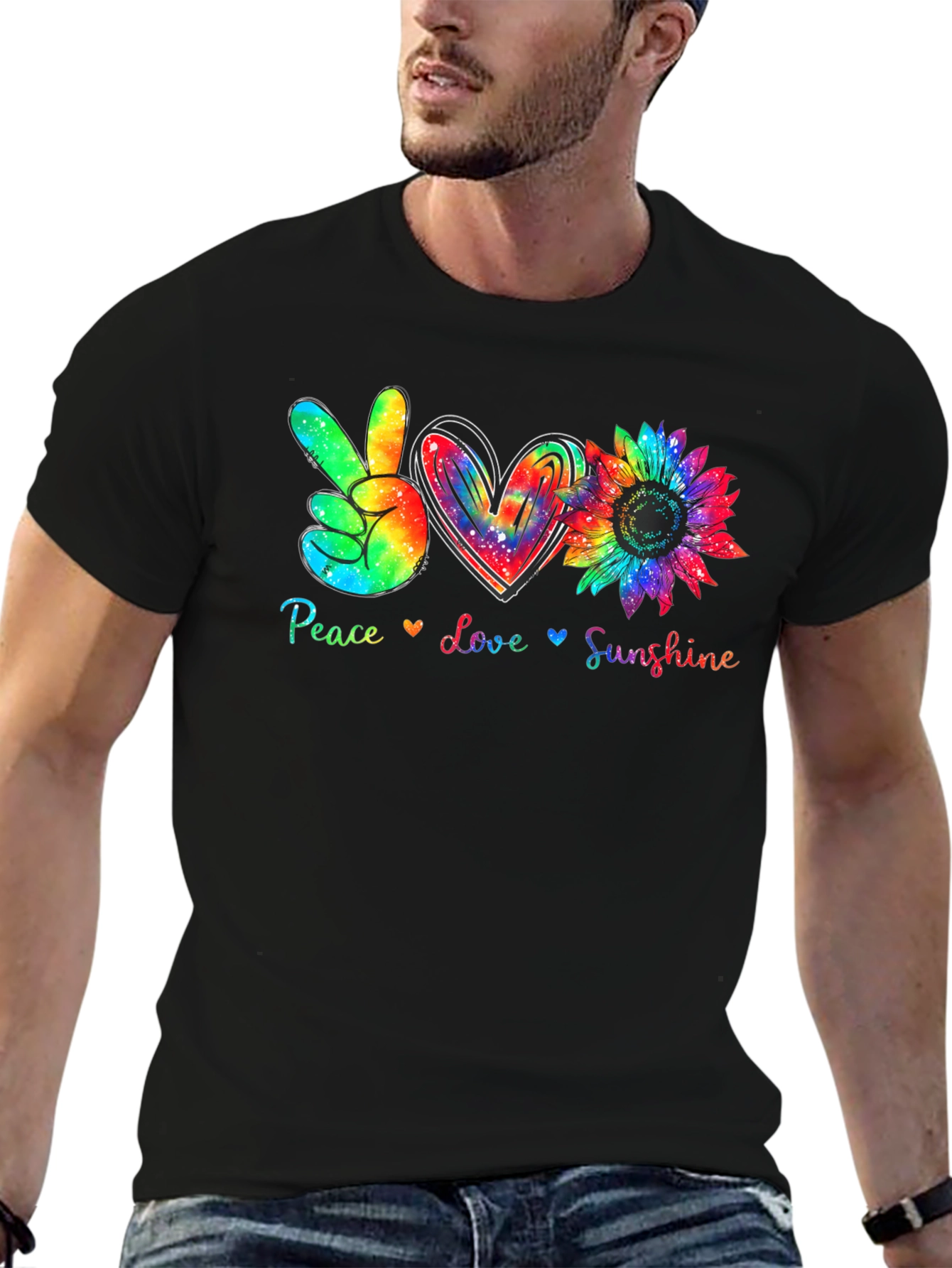 Peace Love Sunshine Graphic Tee