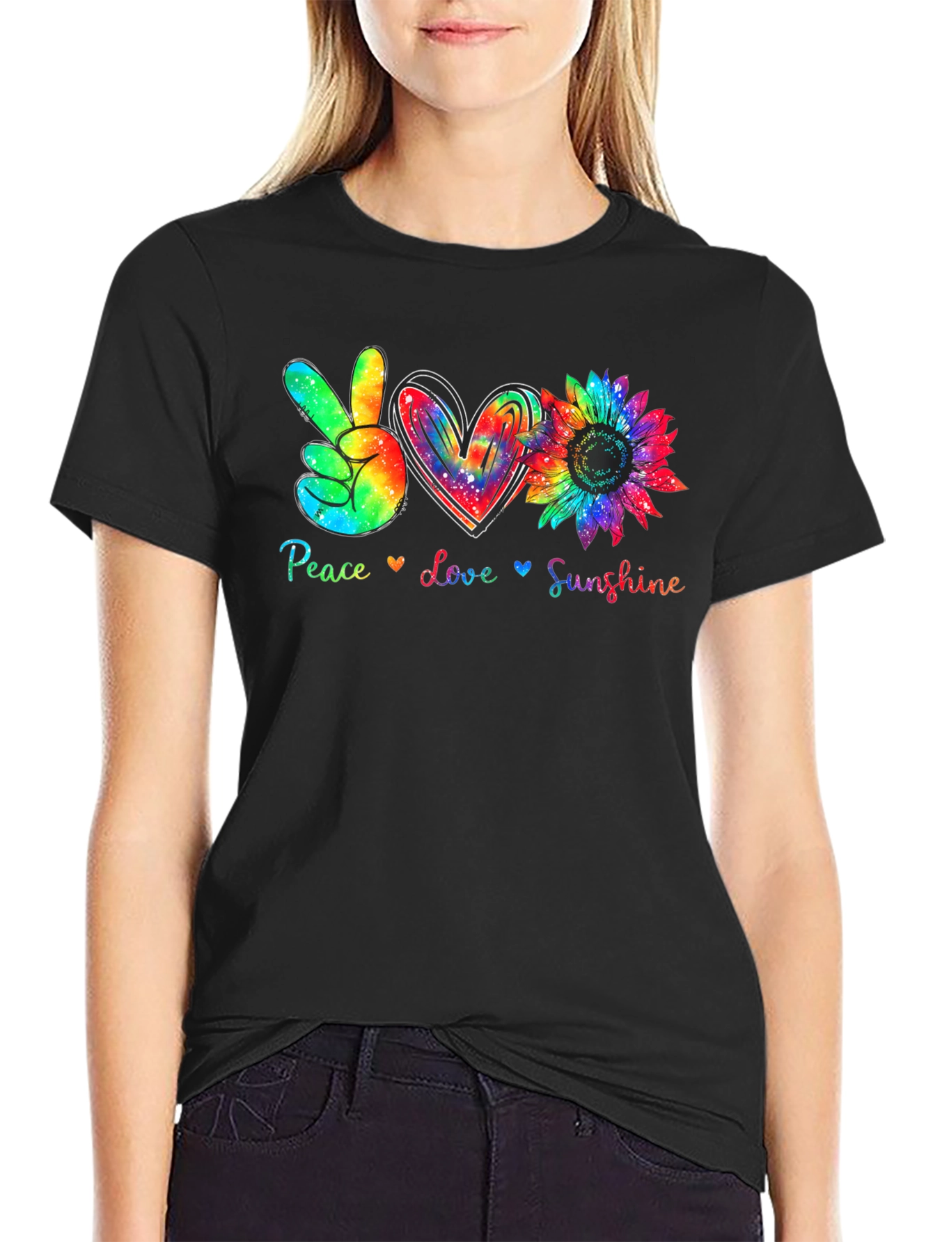 Peace Love Sunshine Graphic Tee