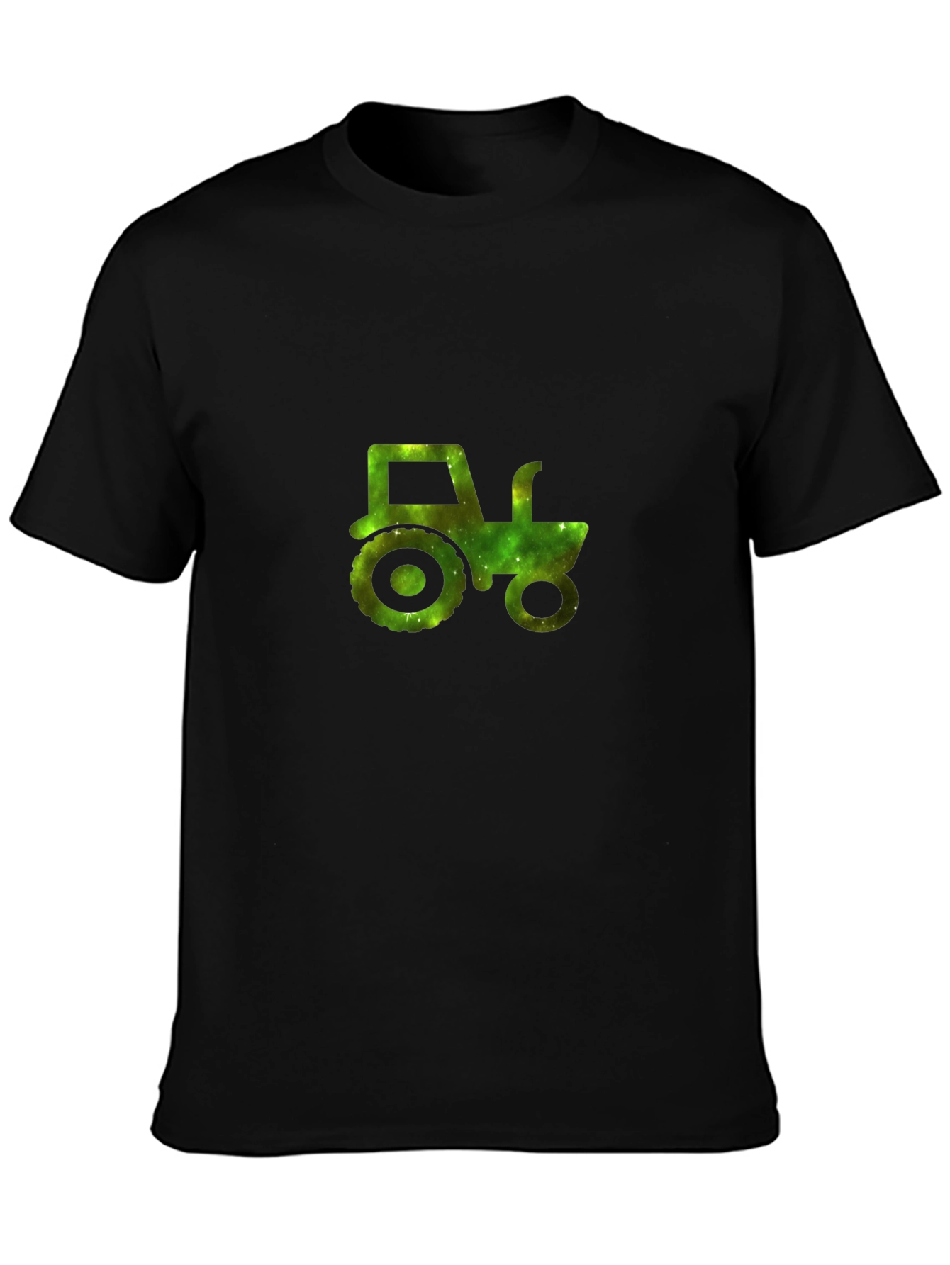 Green Tractor Graphic Tee - Farm Life Shirt