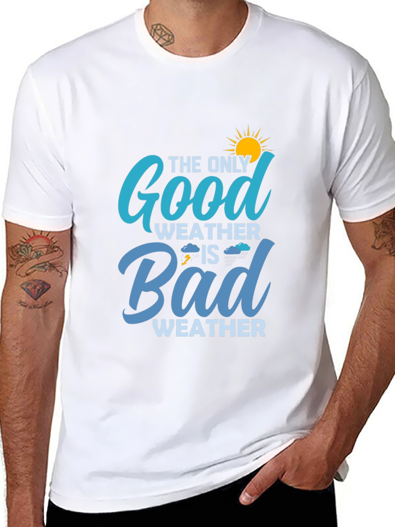 The Only Good Weather is Bad Weather Tee