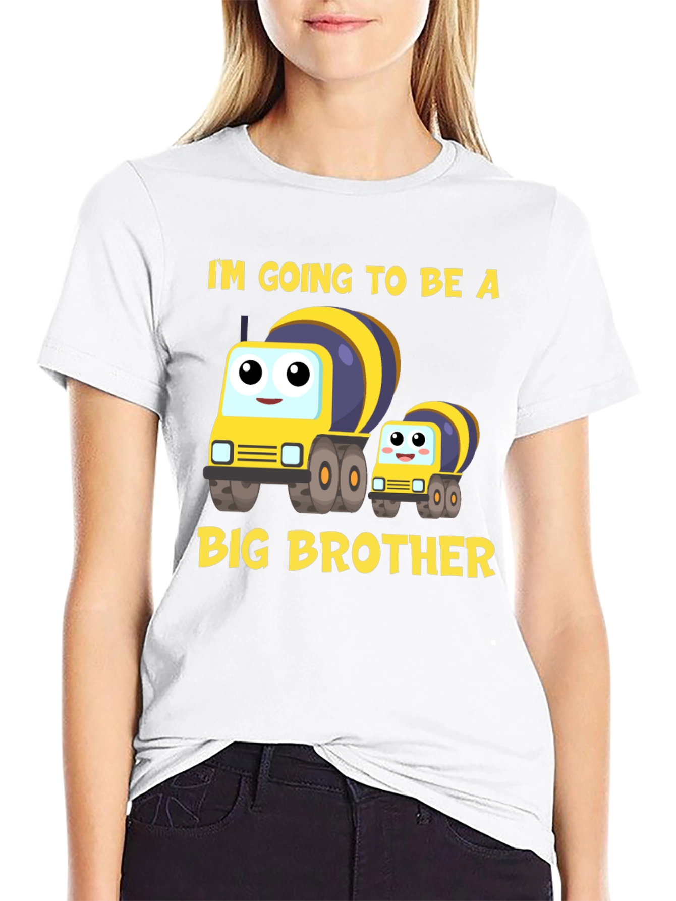 Big Brother Concrete Truck T-Shirt
