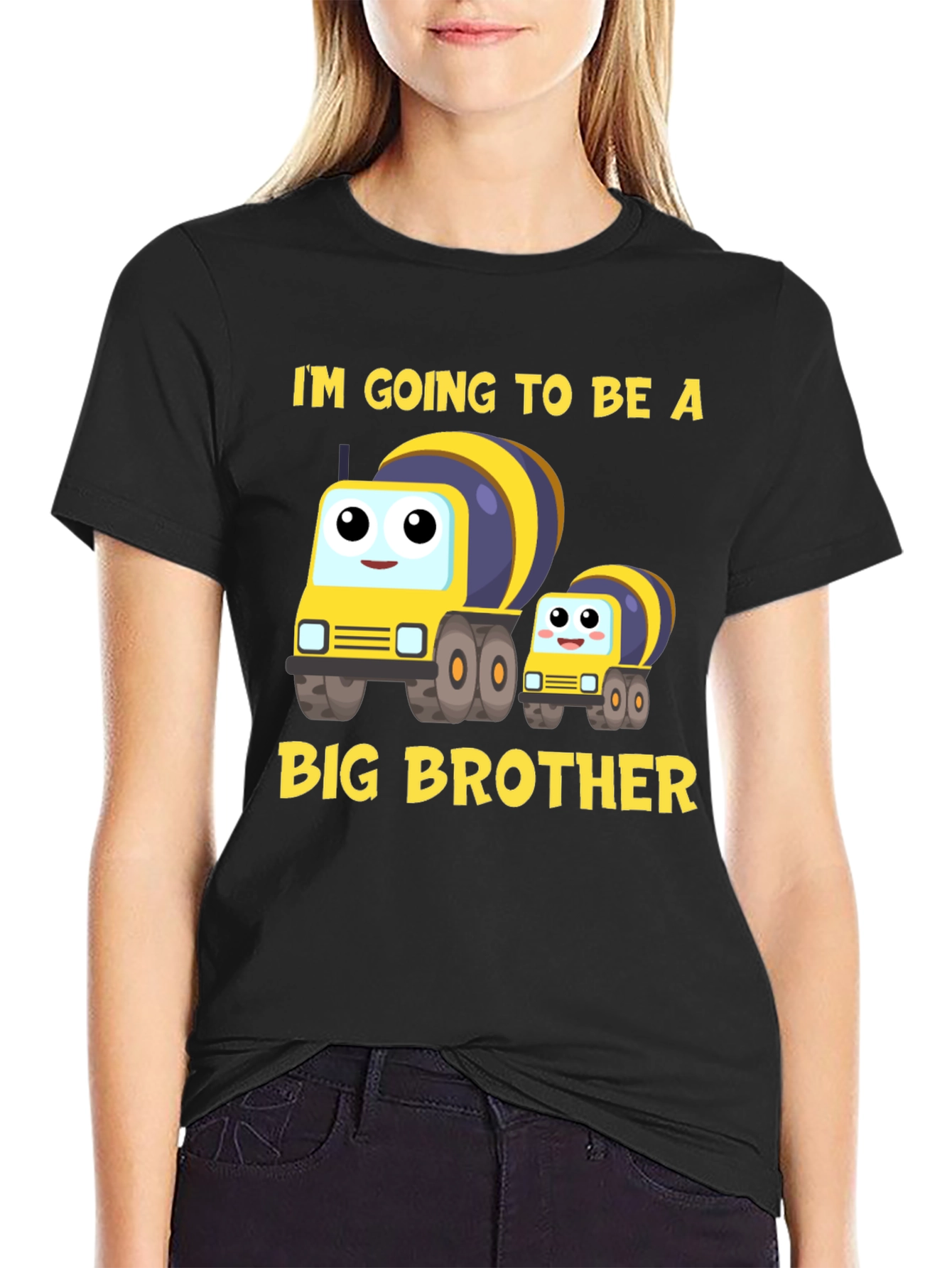 Big Brother Concrete Truck T-Shirt