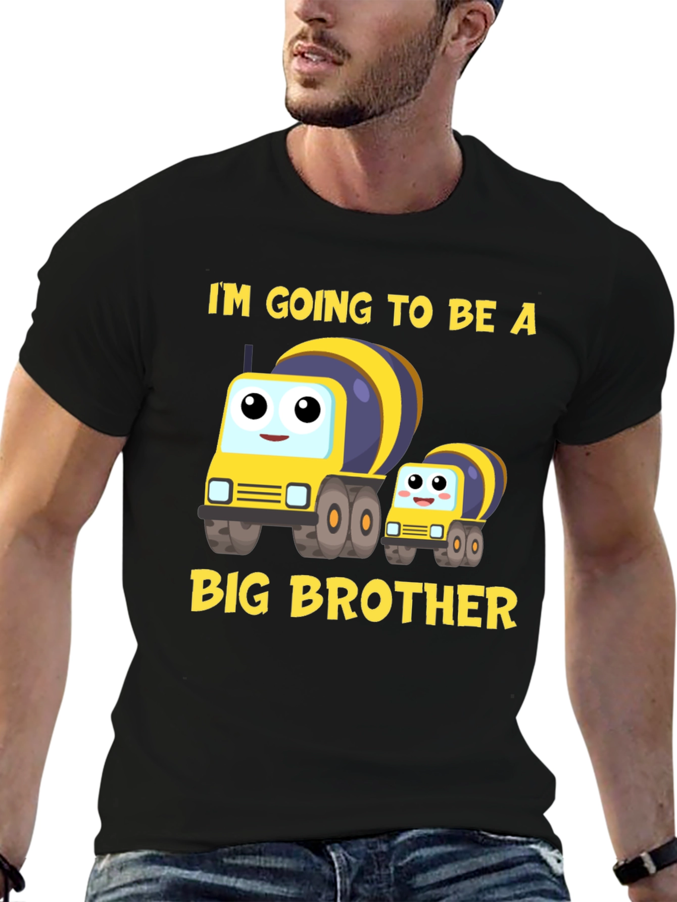 Big Brother Concrete Truck T-Shirt