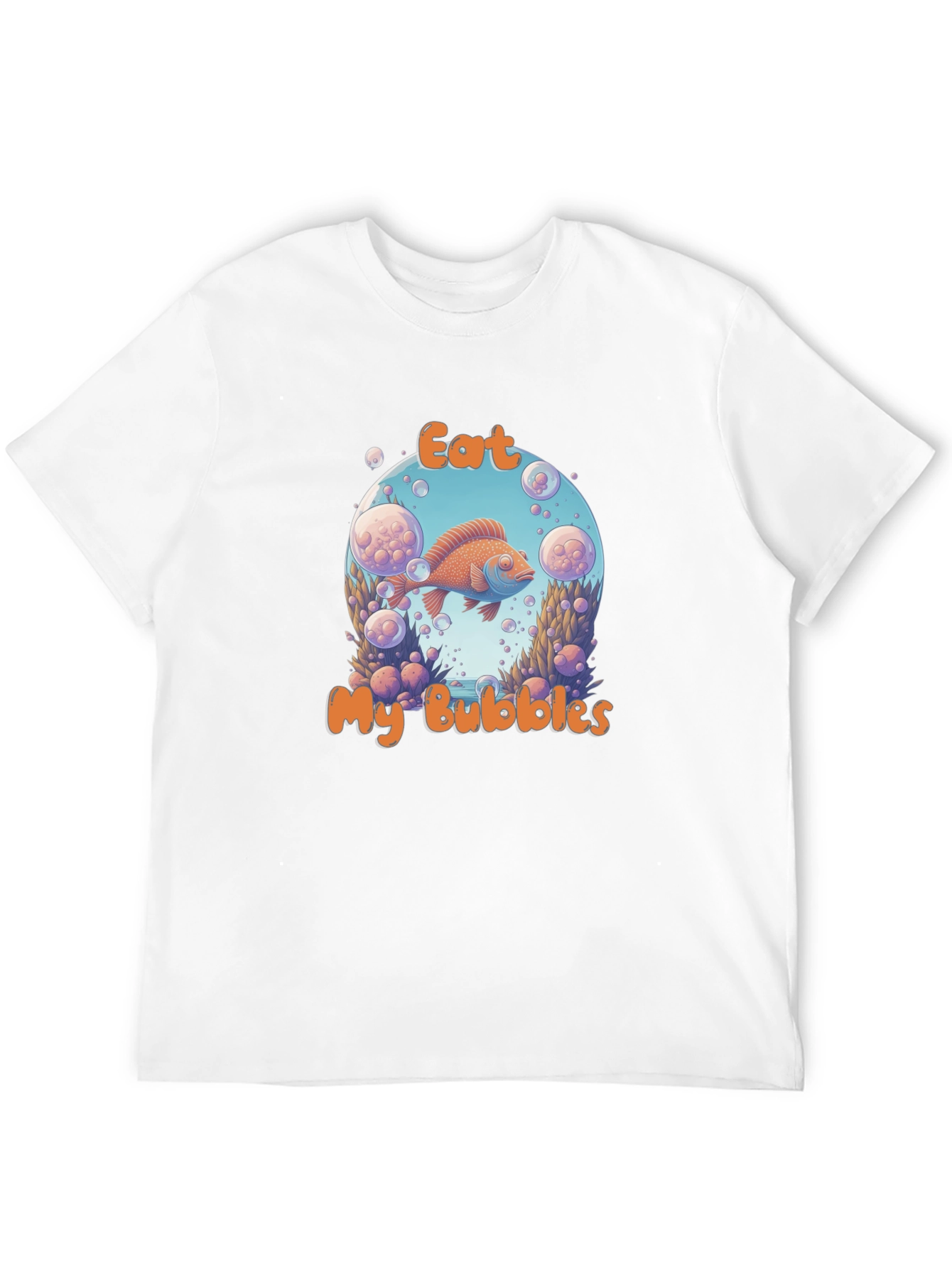 Eat My Bubbles Graphic Tee - Black