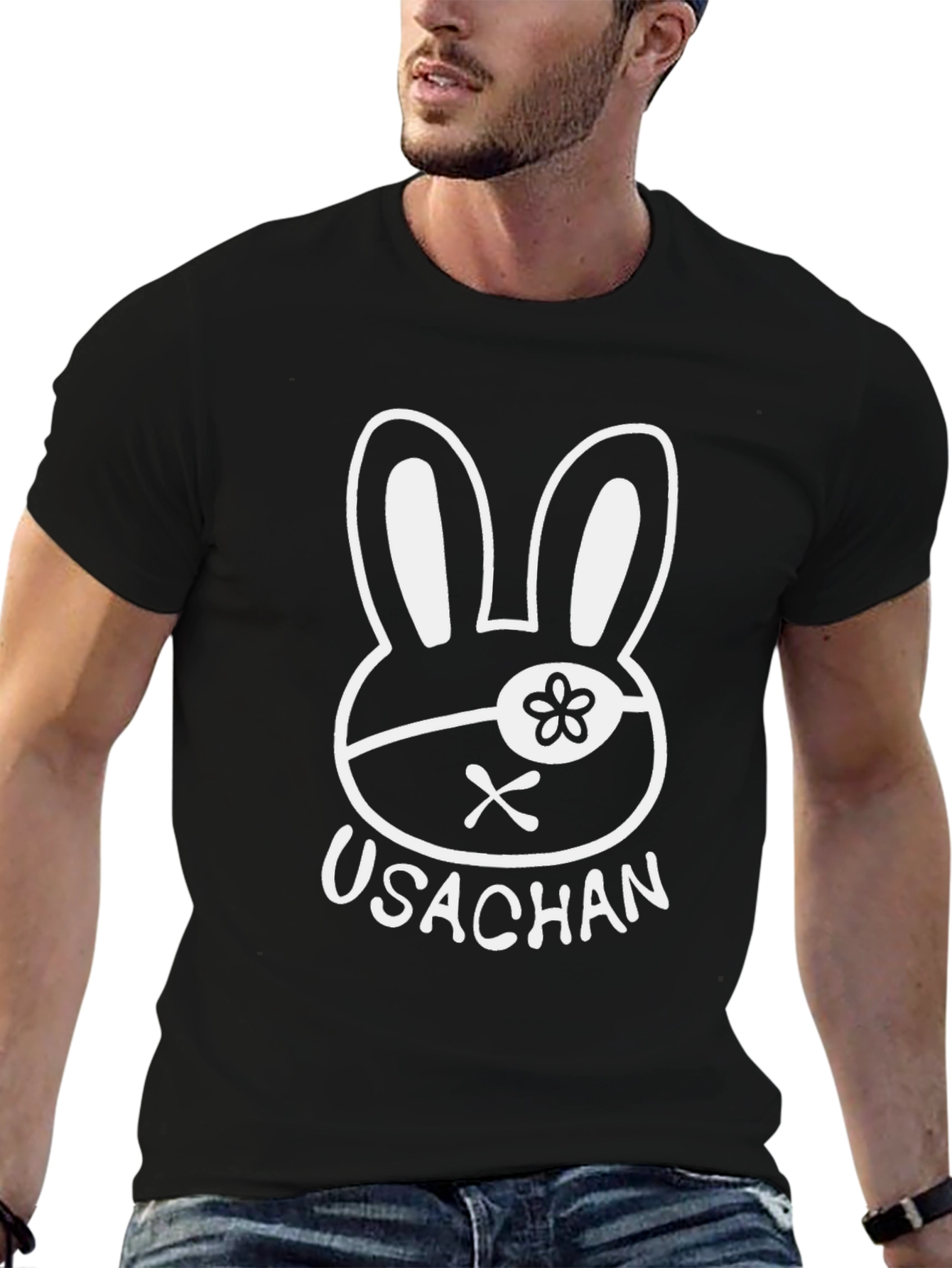 Usachan T-Shirt - Anime Bunny Design