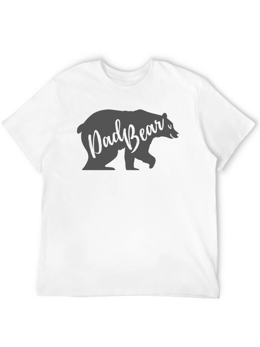 Dad Bear Graphic T-Shirt - Soft Cotton Blend