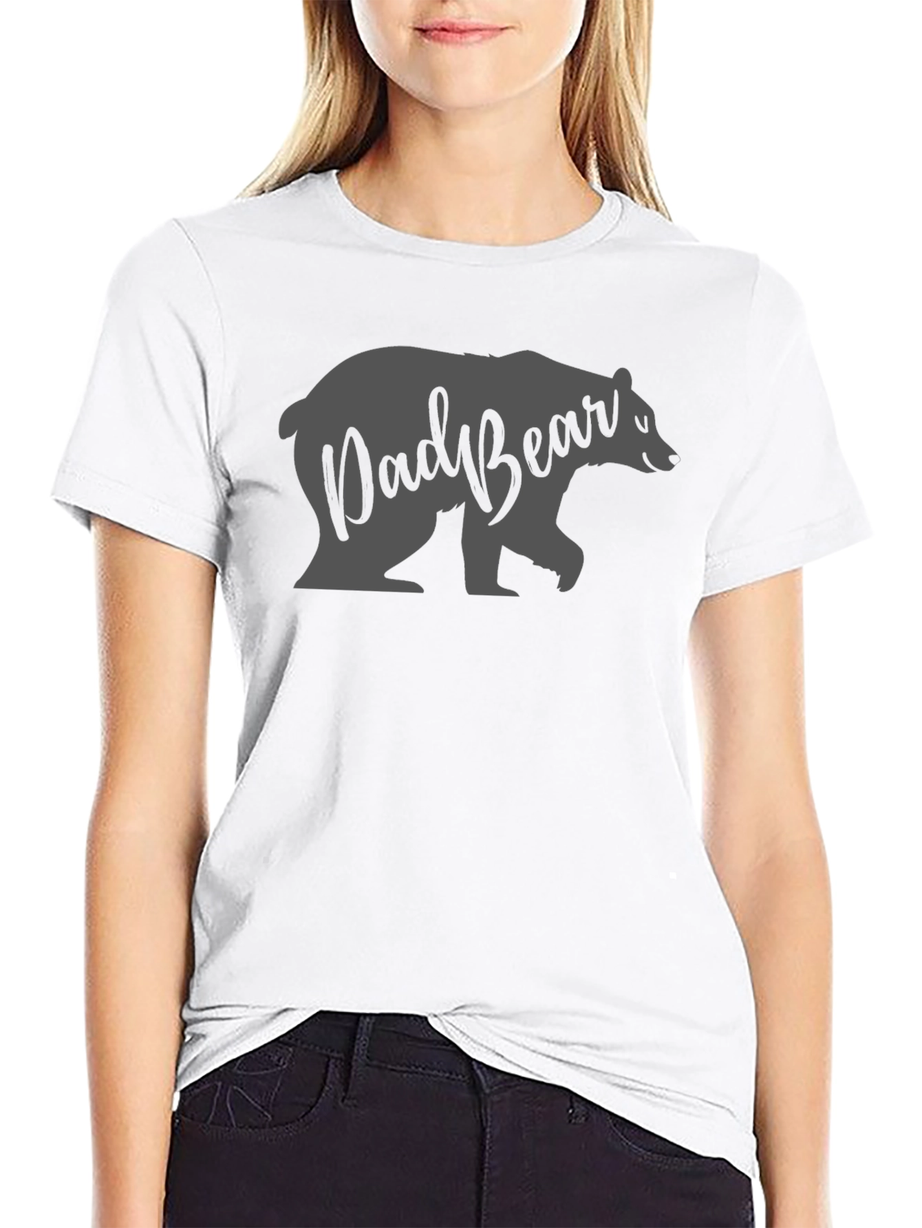 Dad Bear Graphic T-Shirt - Soft Cotton Blend