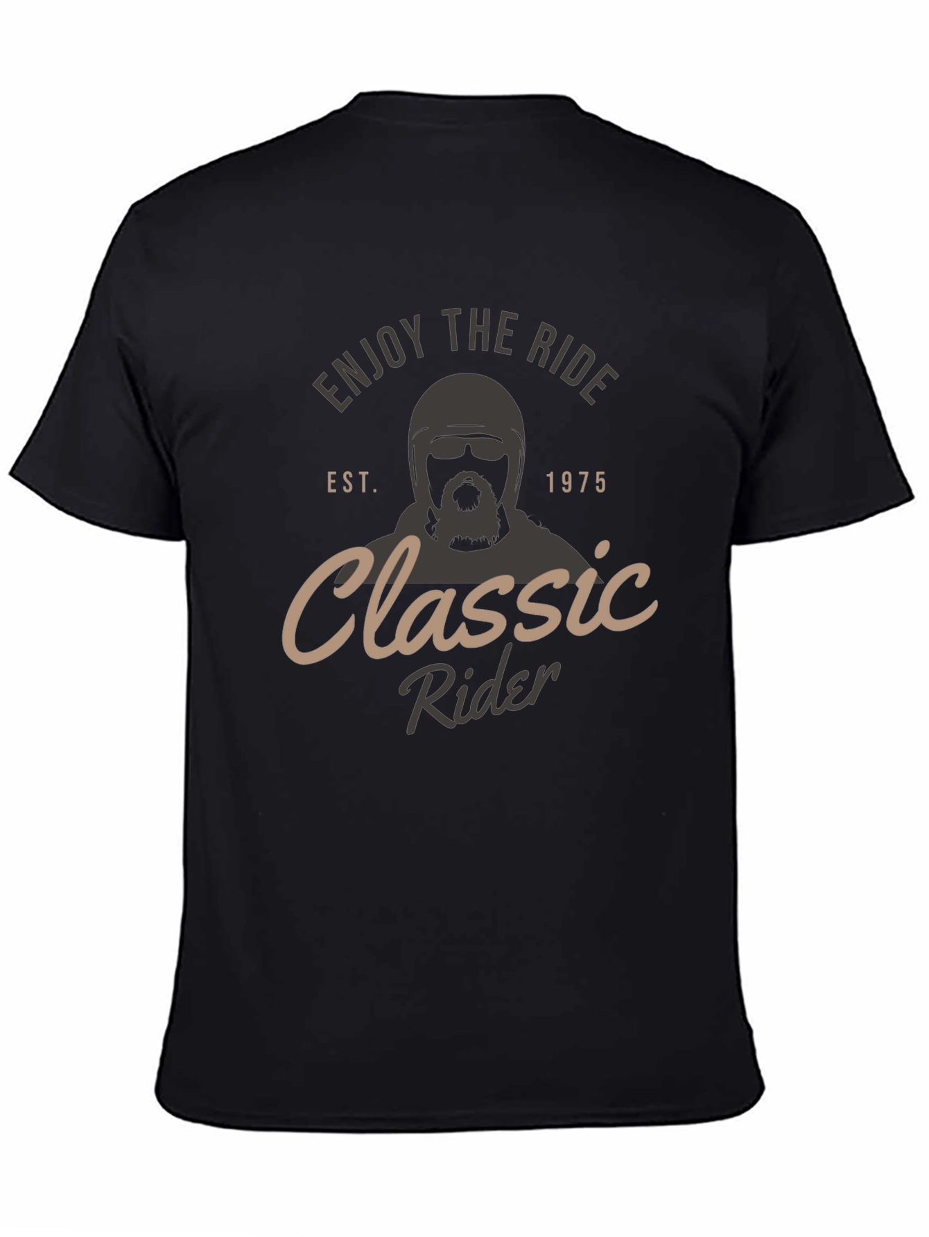 Classic Rider T-Shirt - Enjoy The Ride Est. 1975